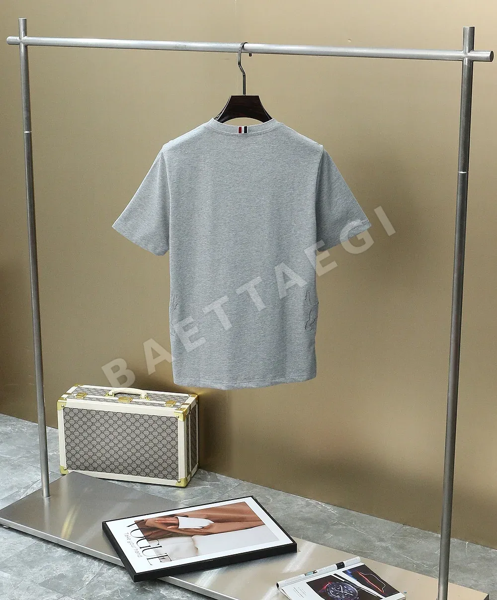 톰브라운 강아지 자수 남성 반팔 티셔츠 상세 이미지 2