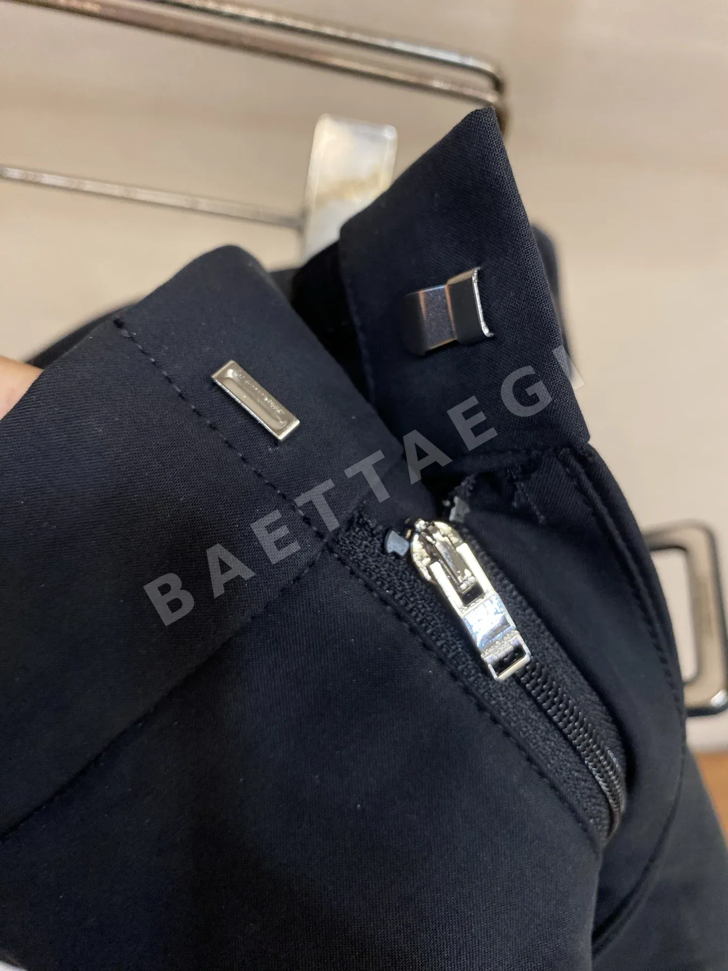 생로랑 코튼 루즈핏 남성 반바지 상세 이미지 5