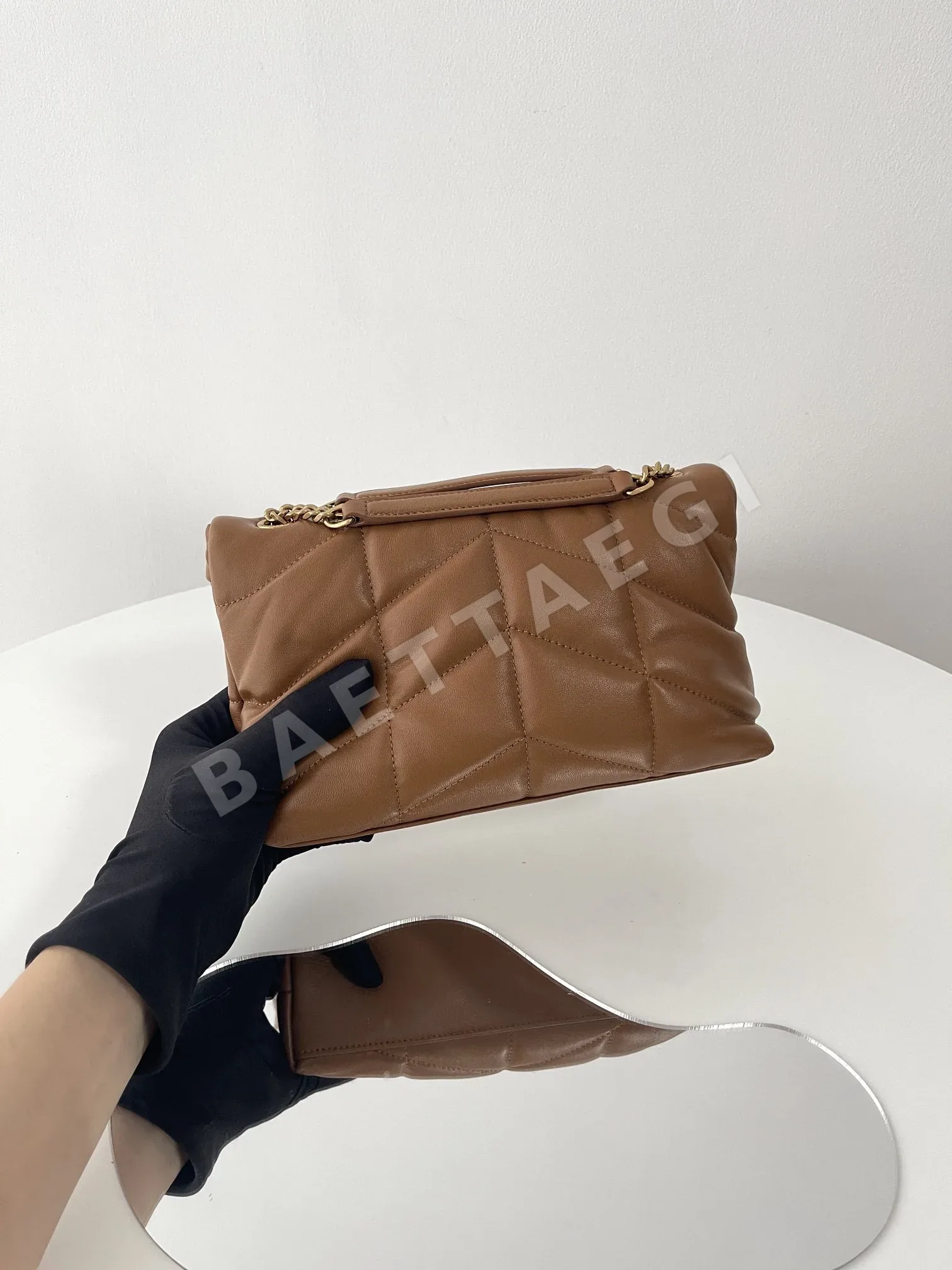 생로랑 루루 퍼퍼 미니 더블 체인 가방 759337 상세 이미지 3