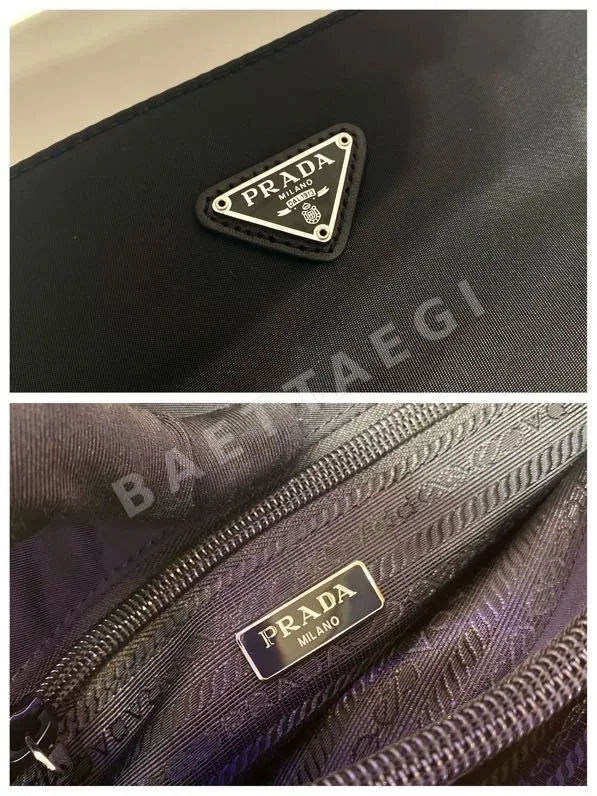 프라다 나일론 빈티지 라지 토트백 상세 이미지 9