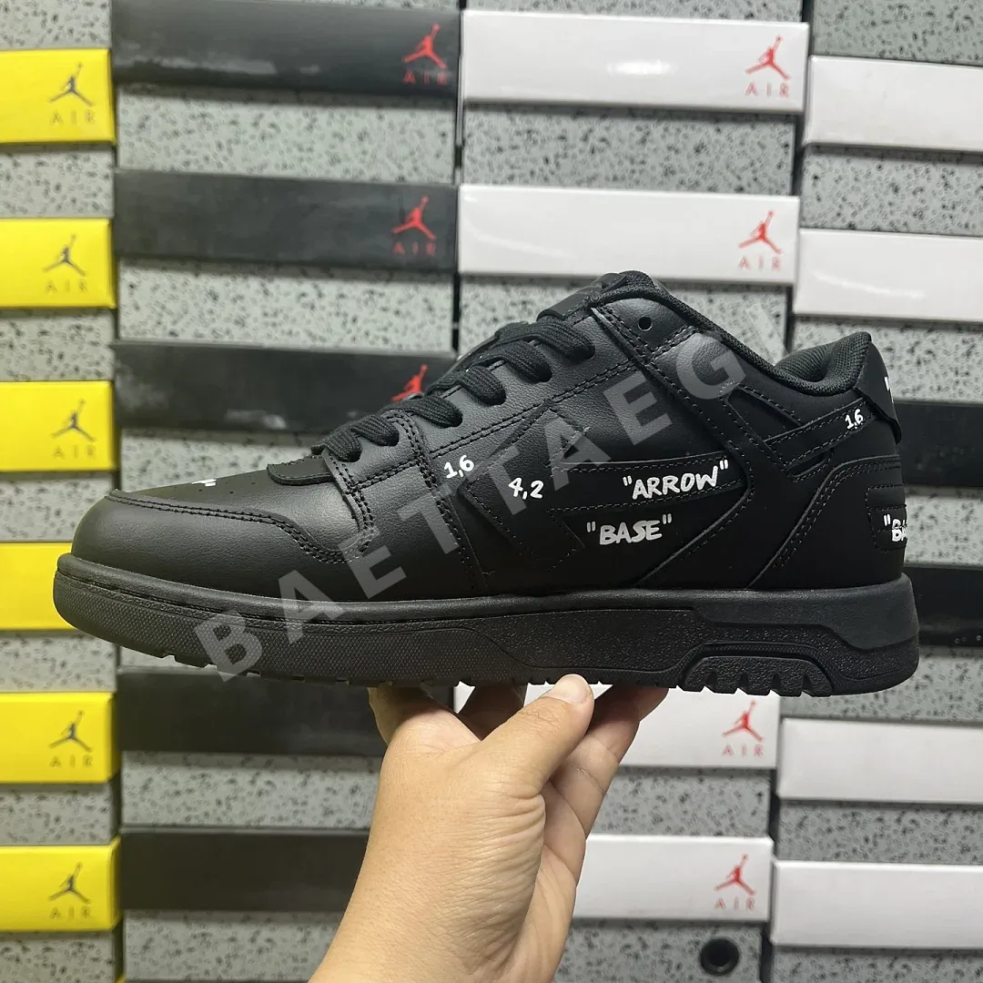 오프화이트 아웃 오브 오피스 OOO 로우 탑스 블랙 202440 Off White Out Of Office OOO Low Tops 상세 이미지 2