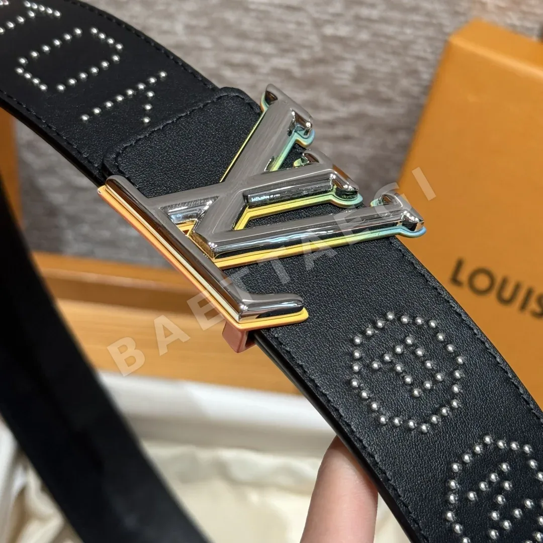 루이비통 로커빌리 스터드 40mm 리버서블 벨트 상세 이미지 5