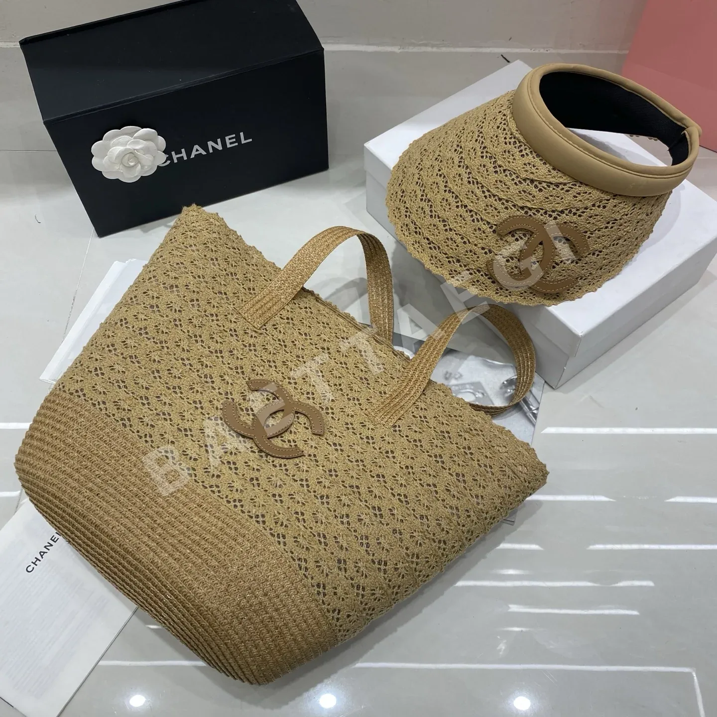 샤넬 레이스 모자 상세 이미지 2