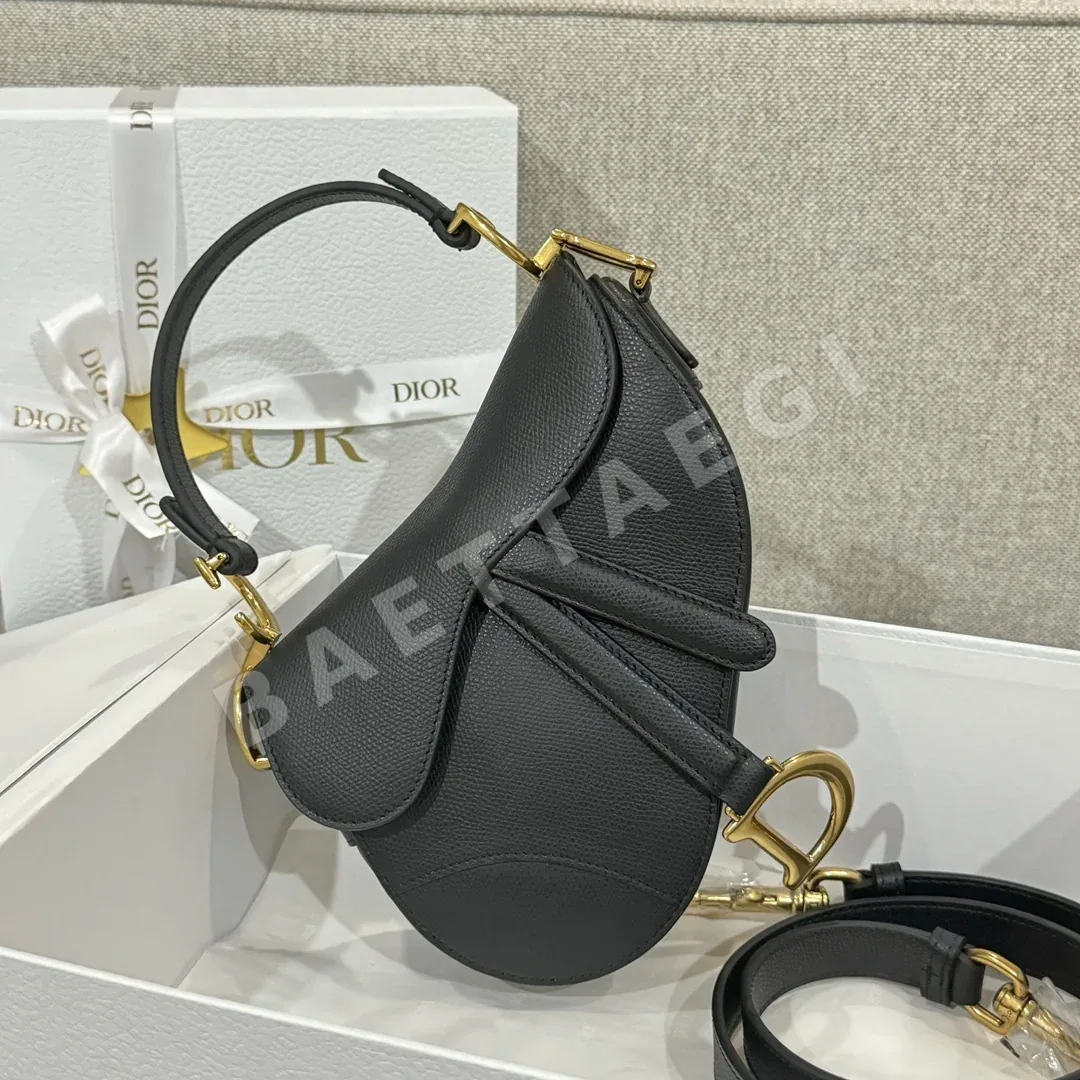 디올 안장 사이즈 손바닥 무늬 블랙 가방 상세 이미지 3