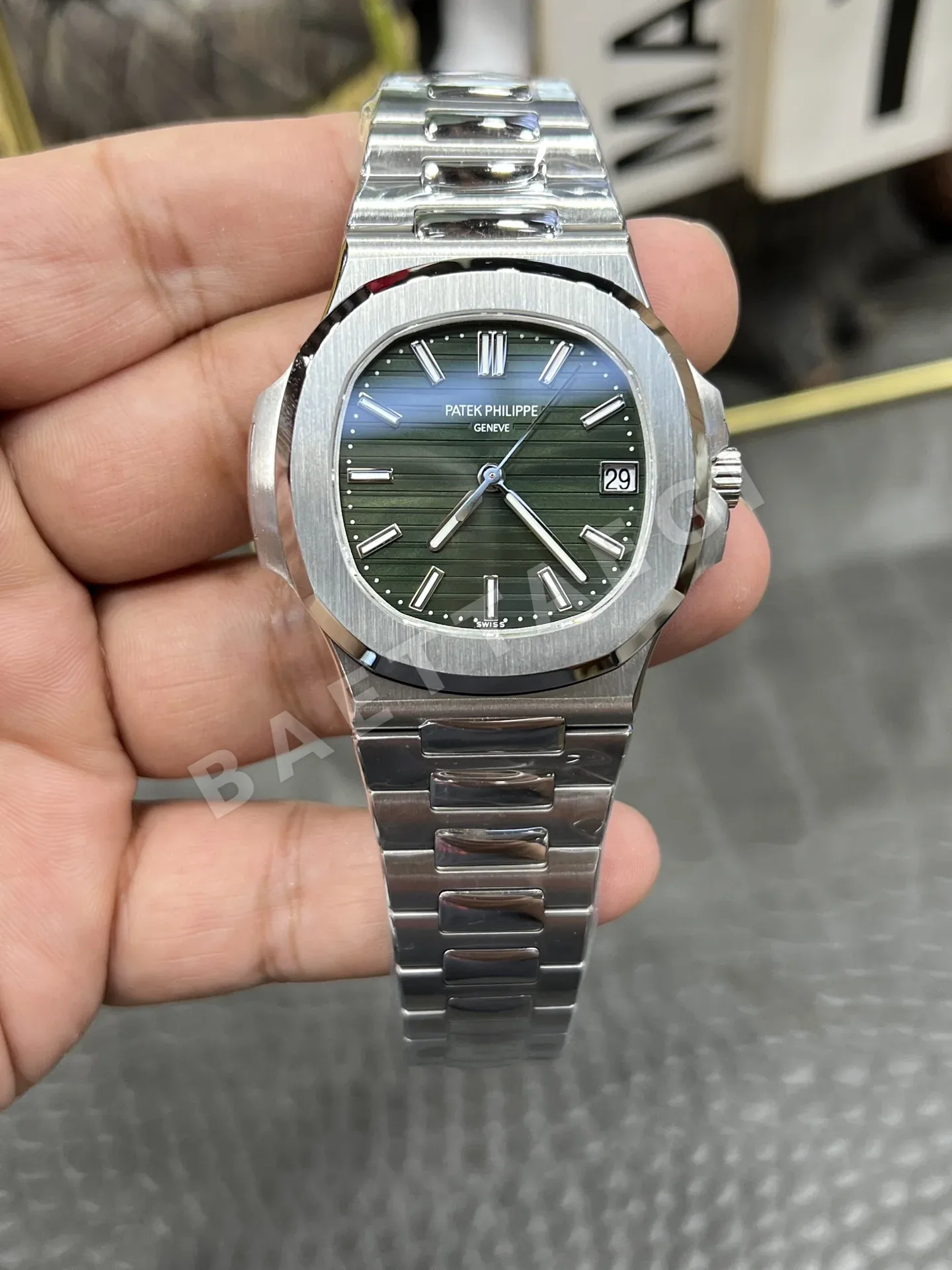 파텍필립 노틸러스 5711 다이아 자동 레플리카 43969 Patek Philippe