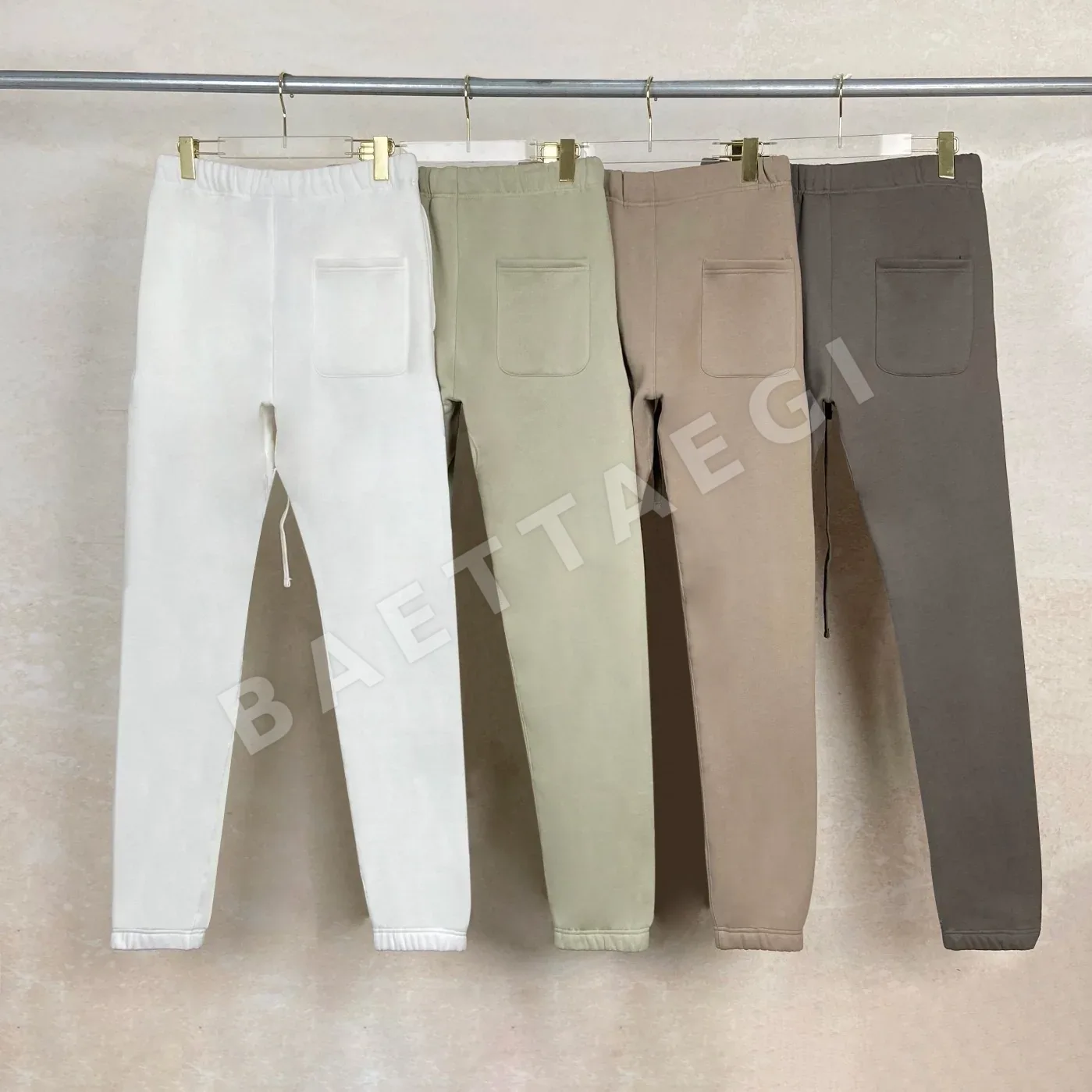 피어오브갓 열전사 프린트 남성 바지 상세 이미지 2