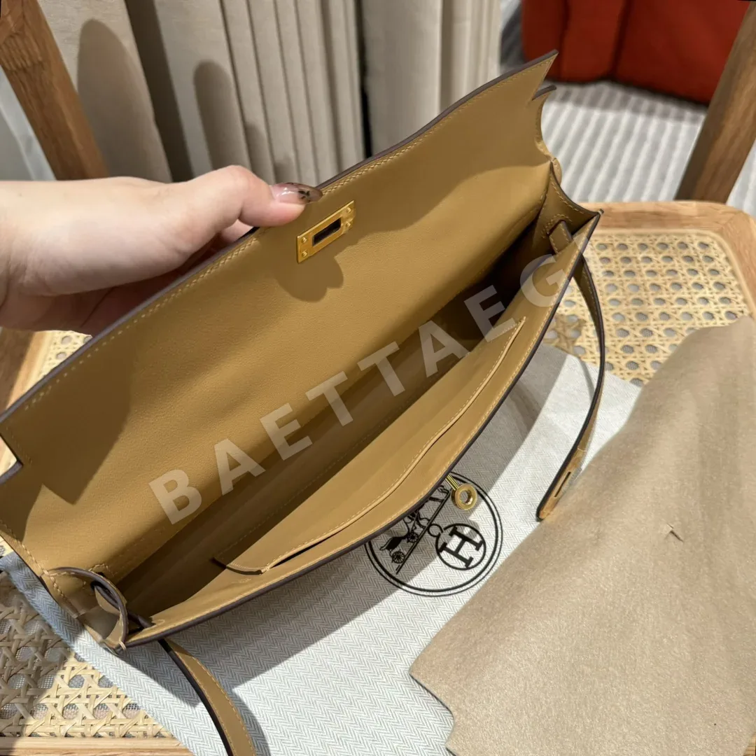 에르메스 켈리 비스킷 스위프트 가죽 가방 상세 이미지 3