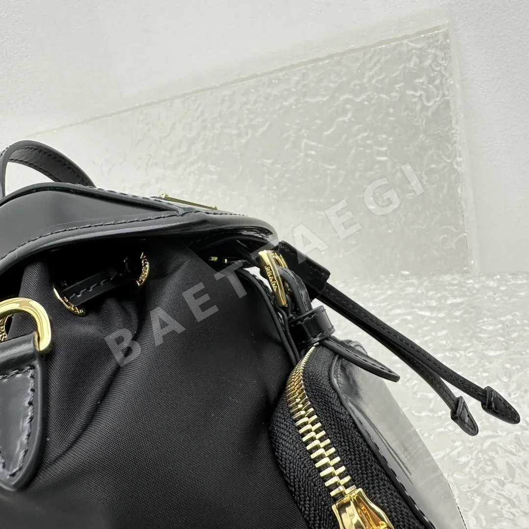 프라다 패치워크 가죽 미니 백팩 상세 이미지 7