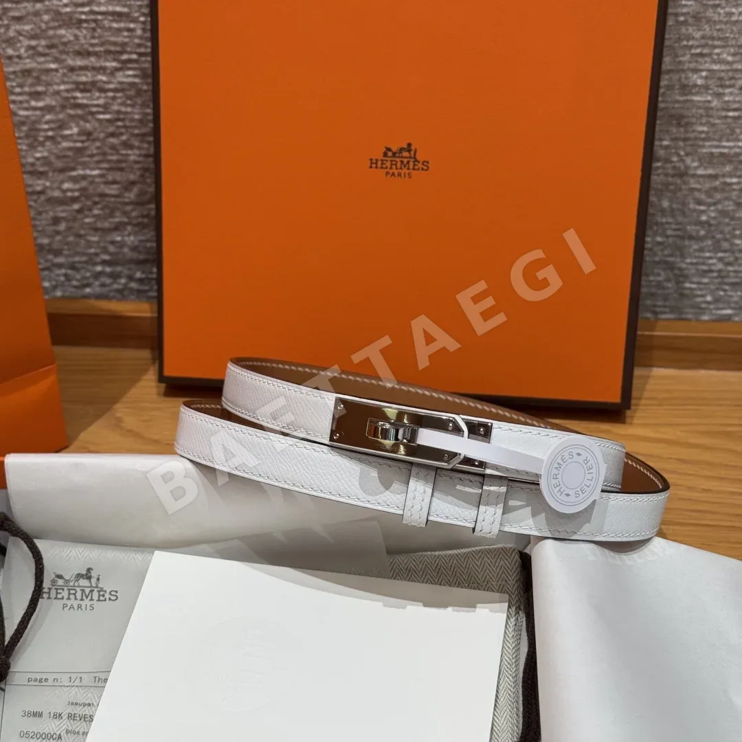 에르메스 엡솜 카프스킨 여성용 벨트 상세 이미지 2