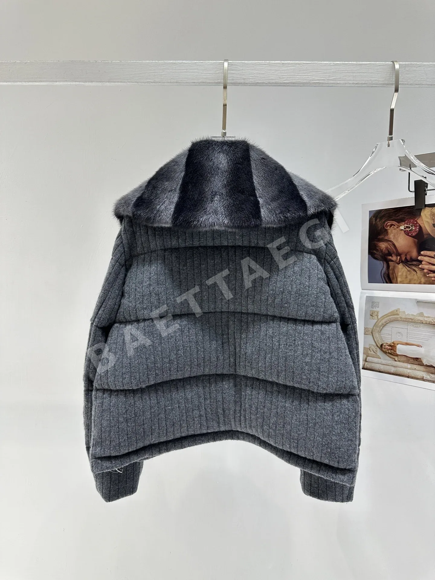브루넬로쿠치넬리 밍크 캐시미어 자켓 상세 이미지 9