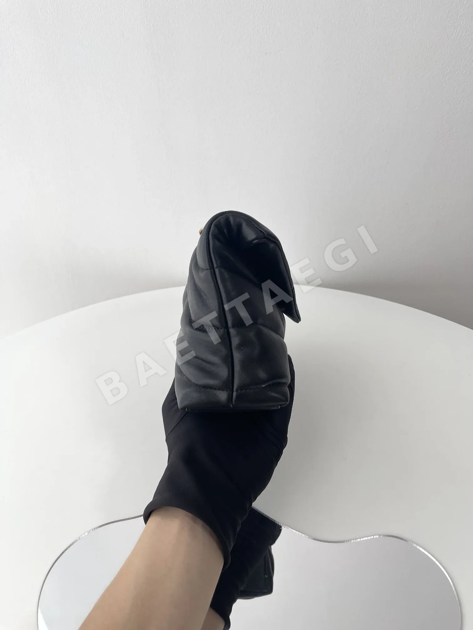 생로랑 루루 푸퍼 미니 더블 체인 가방 759337 상세 이미지 4