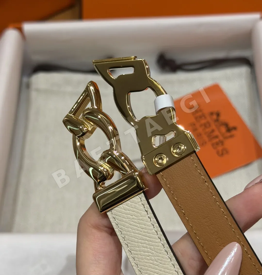 에르메스 H 브클릿 체인 단클 벨트 18mm 상세 이미지 5