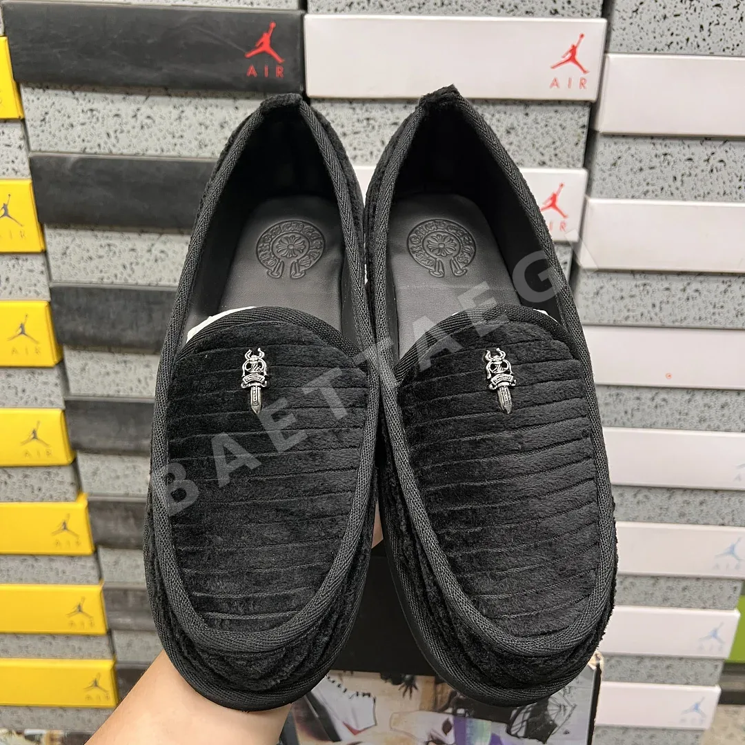크롬하츠 [D1] 블랙 205572 Chrome Hearts Dagger Slippers