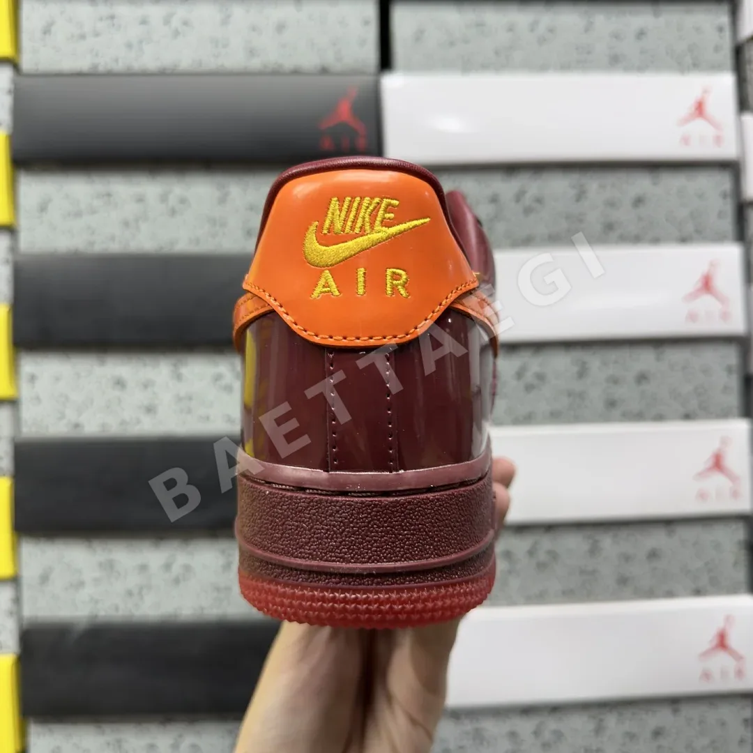 나이키 [G] 에어 포스 1 로우 IO4489-601 201893 Nike Air Force 1 Low Patent Leather Dark 상세 이미지 7