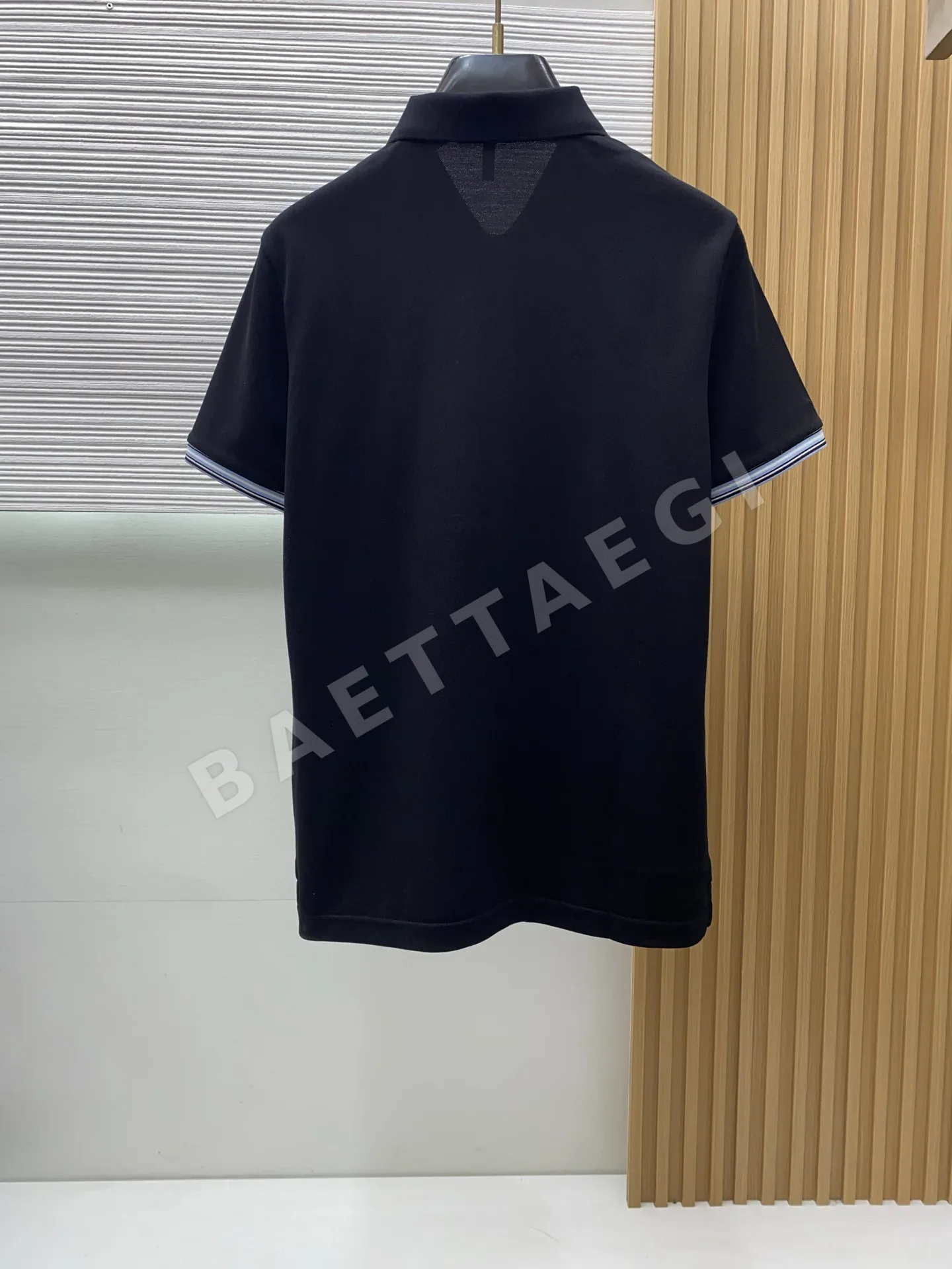 디올 클래식 카라 남성 반팔 폴로셔츠 상세 이미지 9