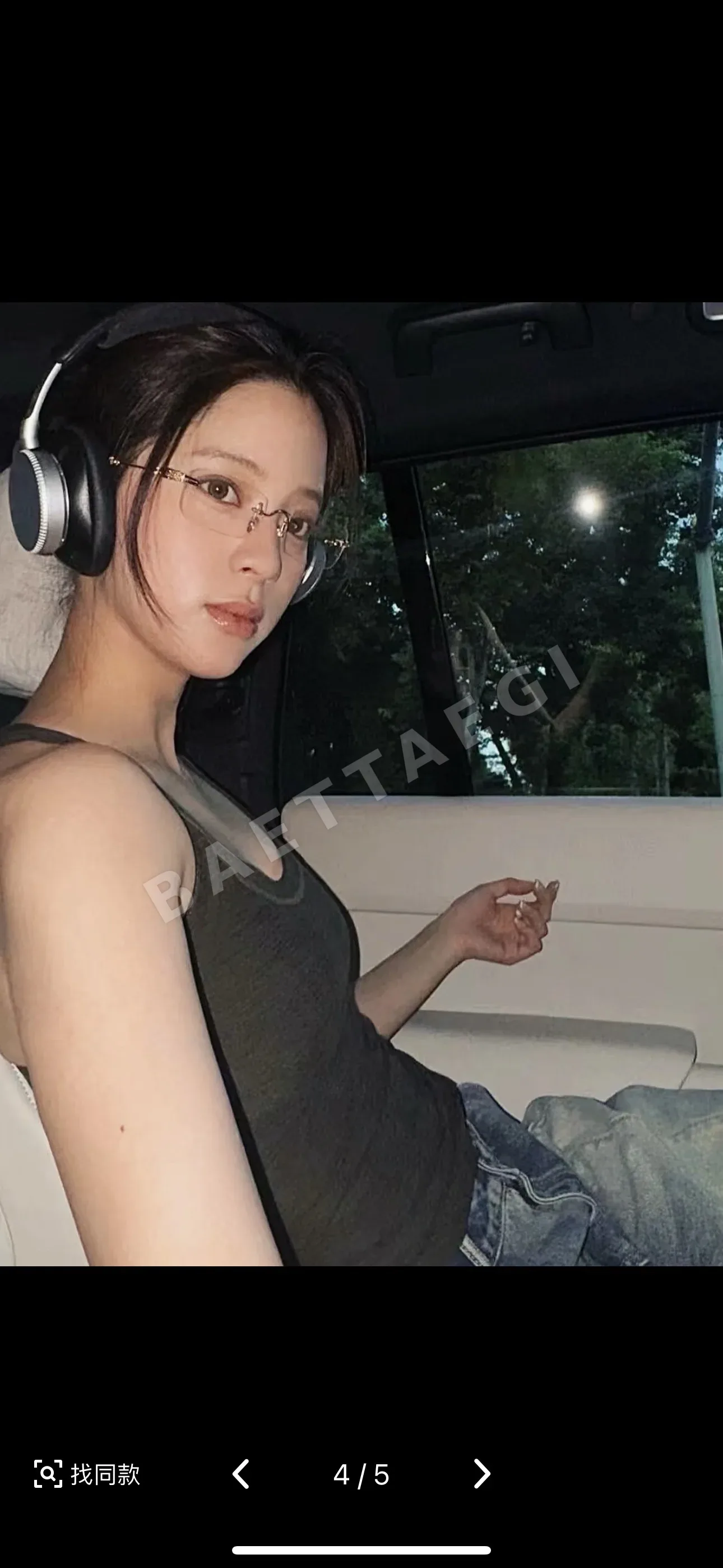 크롬하츠 필즈III925 실버 골드 십자가 선글라스 상세 이미지 13