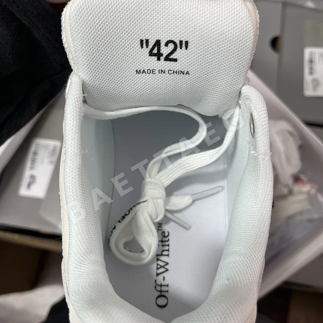 오프화이트 아웃 오브 오피스 블루 202388 Off White Out Of Office 00O Low Tops Animation 상세 이미지 4
