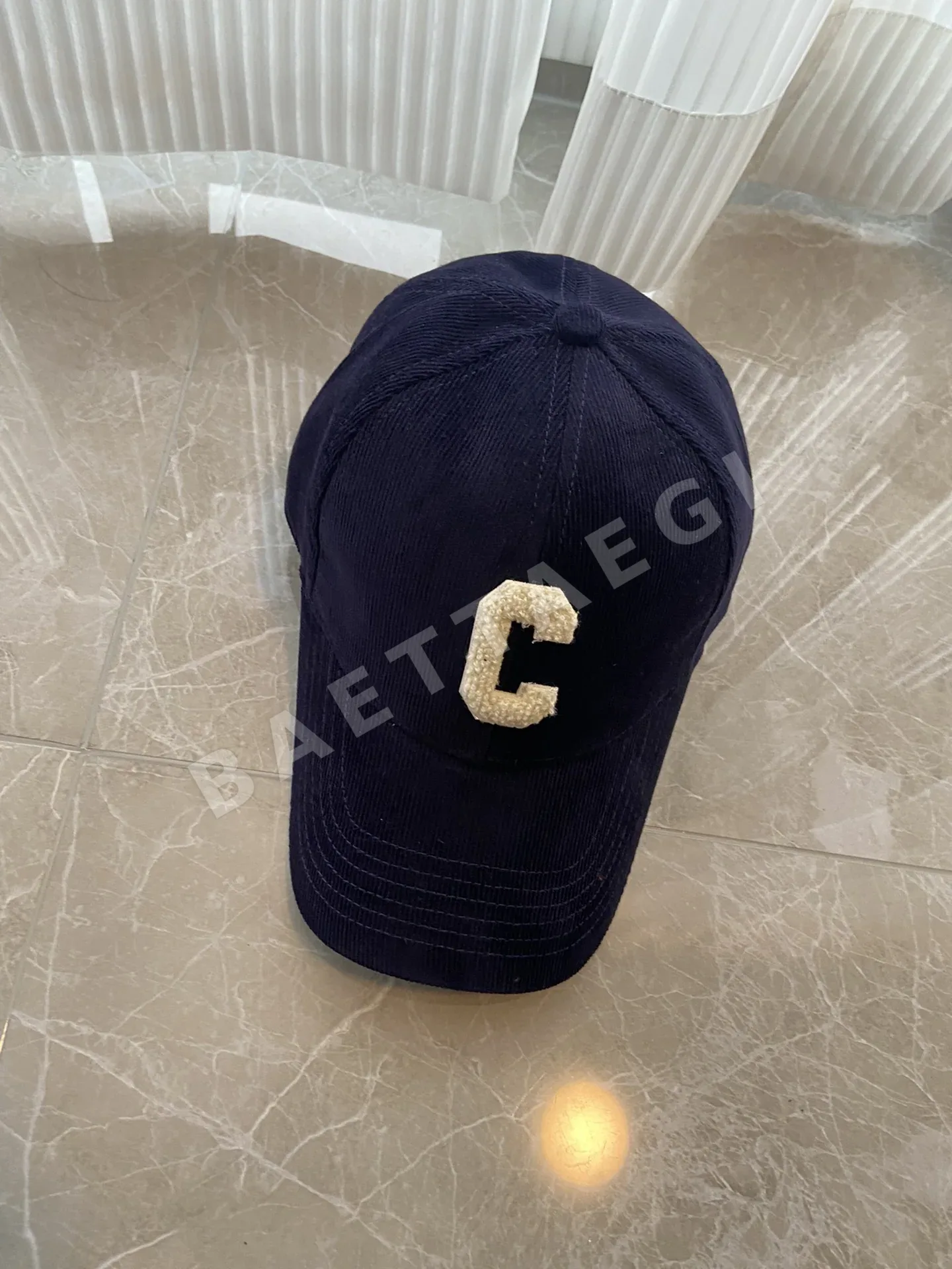 셀린느 코듀로이 베이스볼 캡 상세 이미지 3