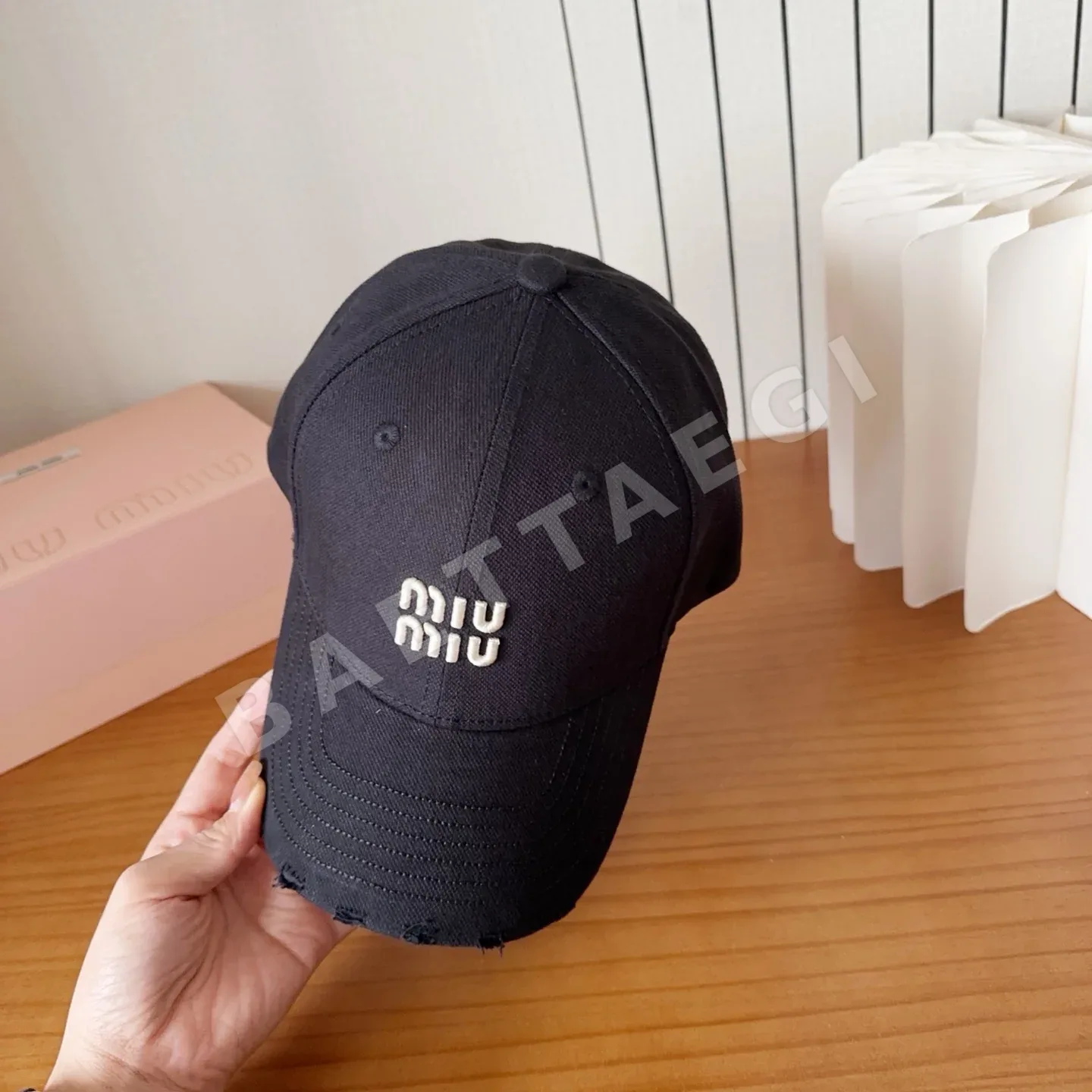 미우미우 모자 80858 Miu Miu Cap 상세 이미지 6