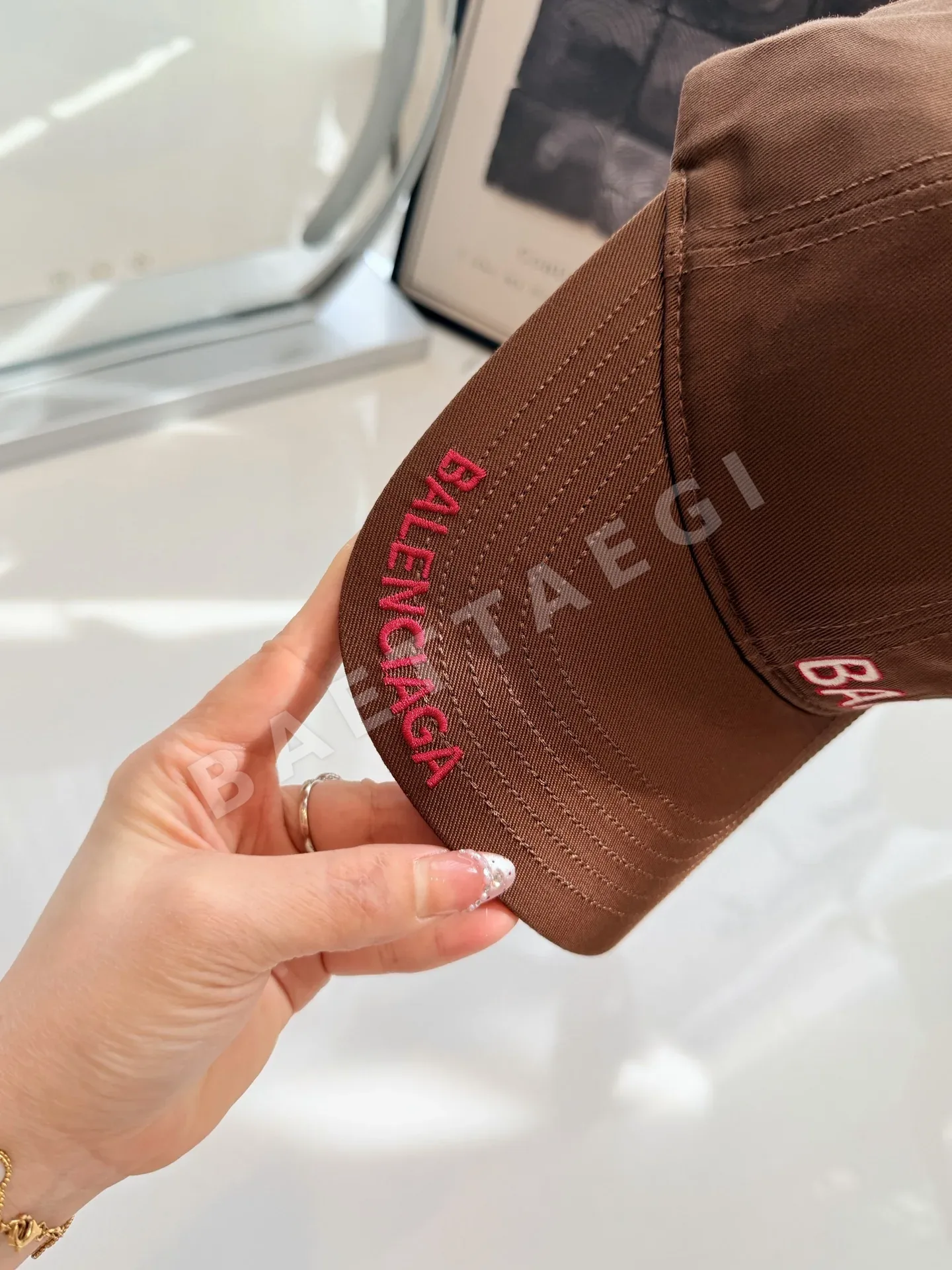 발렌시아가 모자 81778 Balenciaga Cap 상세 이미지 4