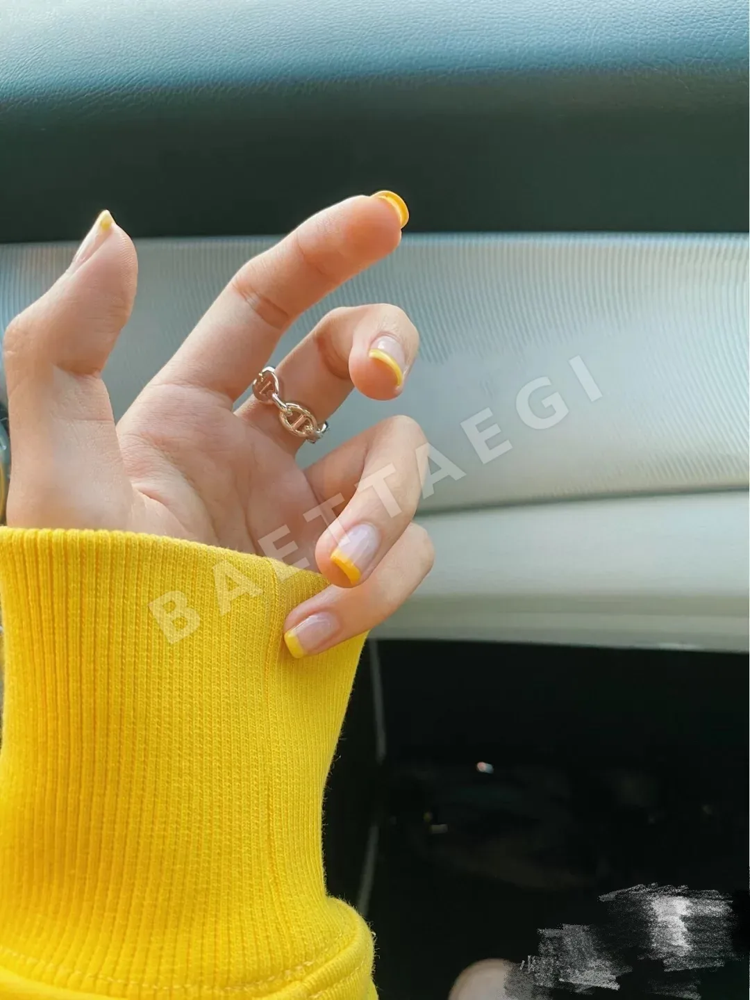 에르메스 실버 피그노즈 반지 상세 이미지 3