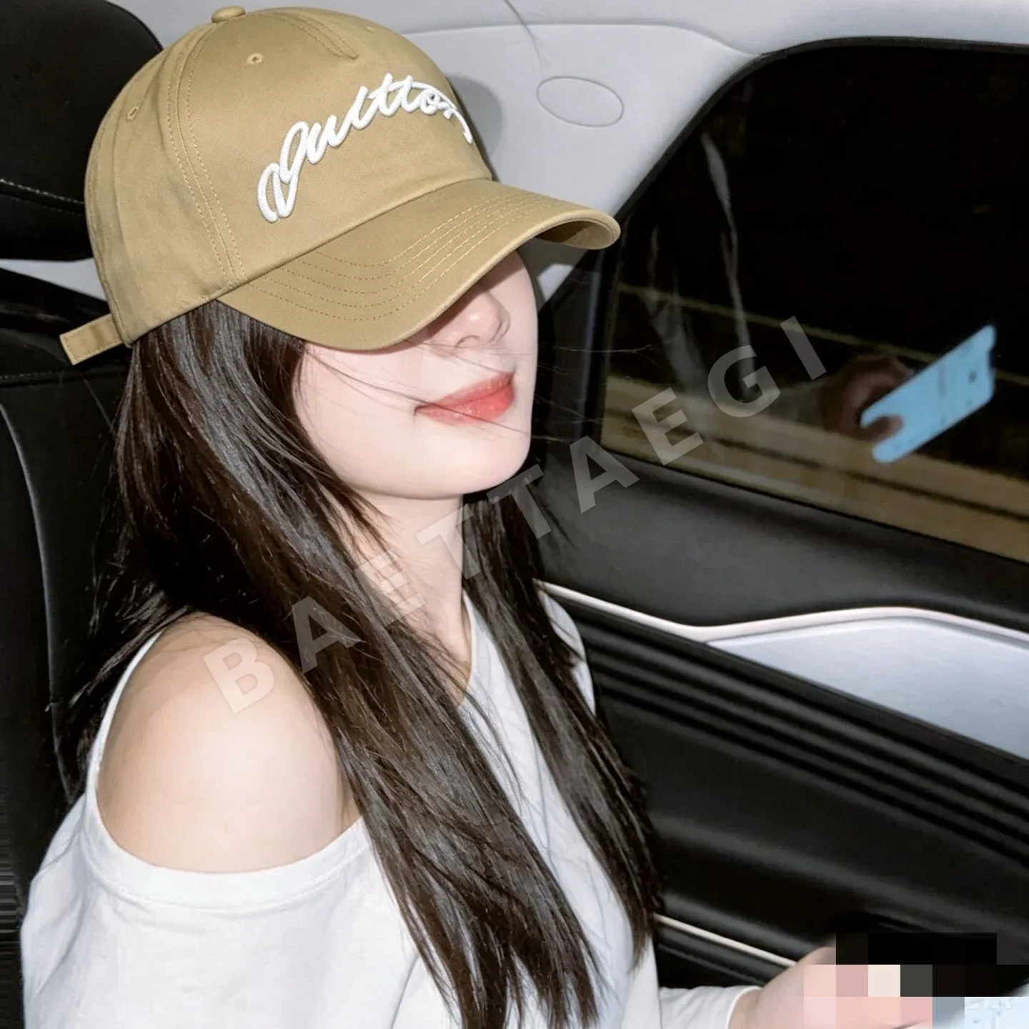루이비통 자수 베이스볼 캡 119460