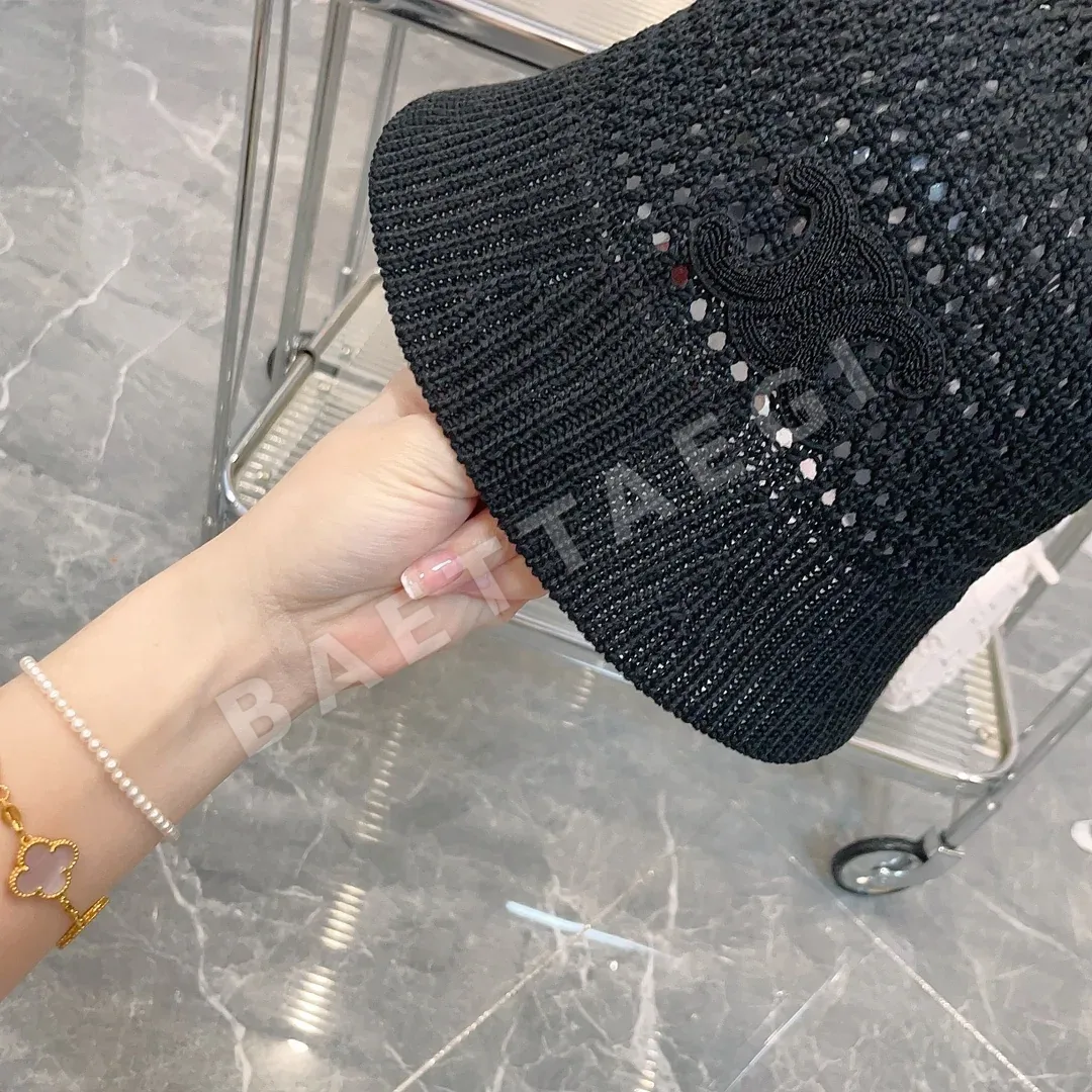 셀린느 오픈워크 짜임 버킷햇 상세 이미지 2