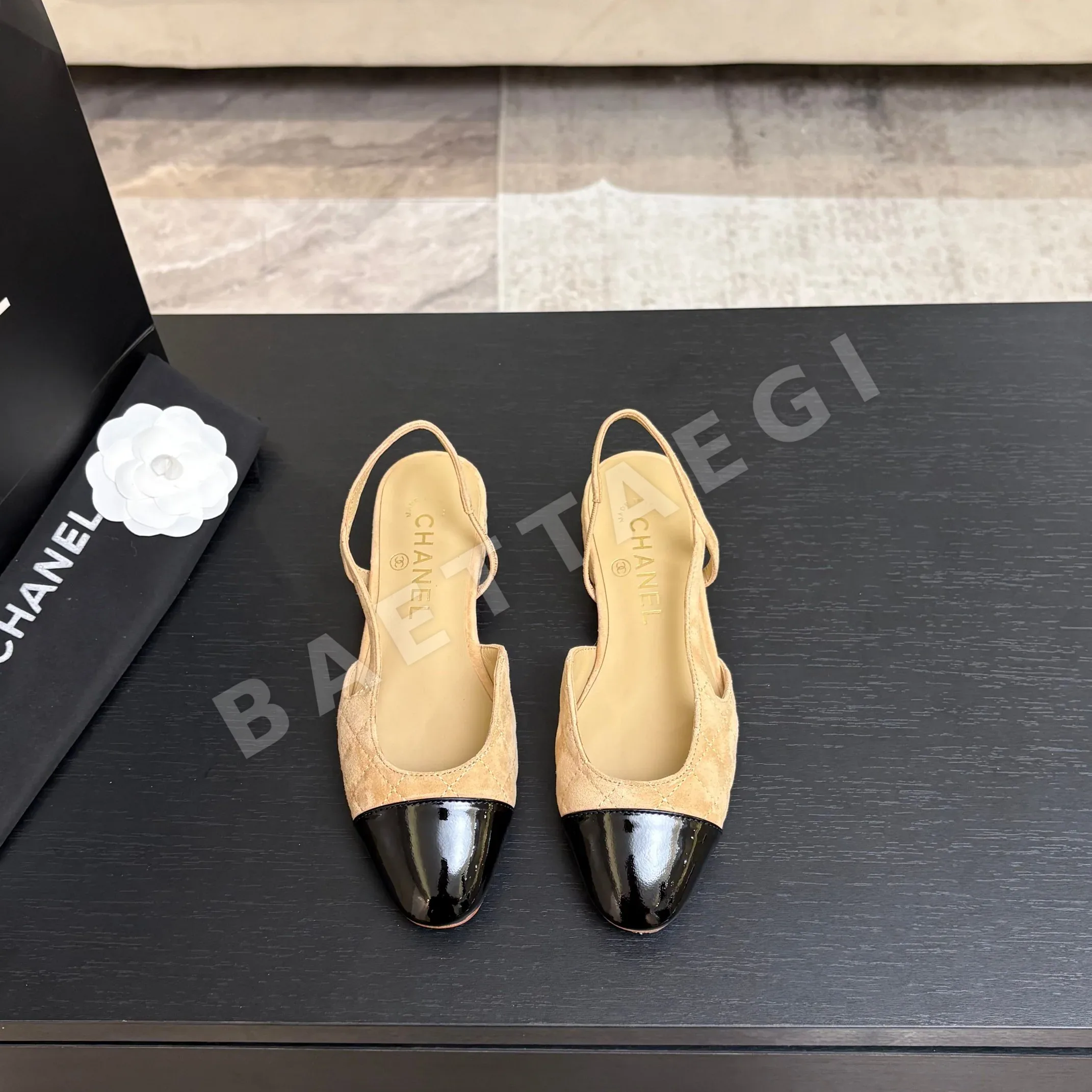 샤넬 클래식 슬링백 힐 151593