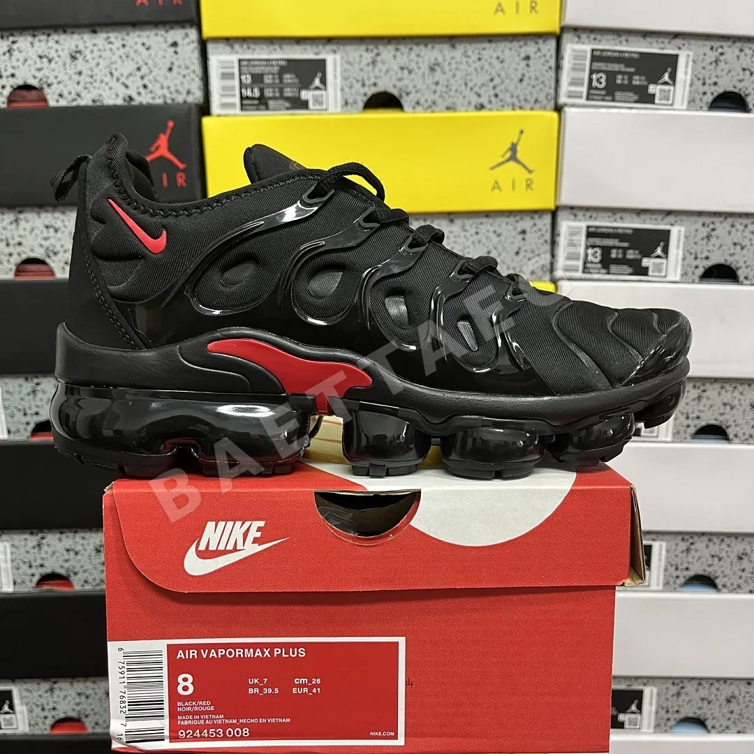 나이키 [OT] 에어 베이퍼맥스 플러스 블랙 레드 924453-008 201571 Nike Air VaporMax Plus