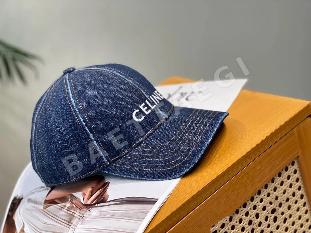 셀린느 데님 베이스볼 캡 상세 이미지 5