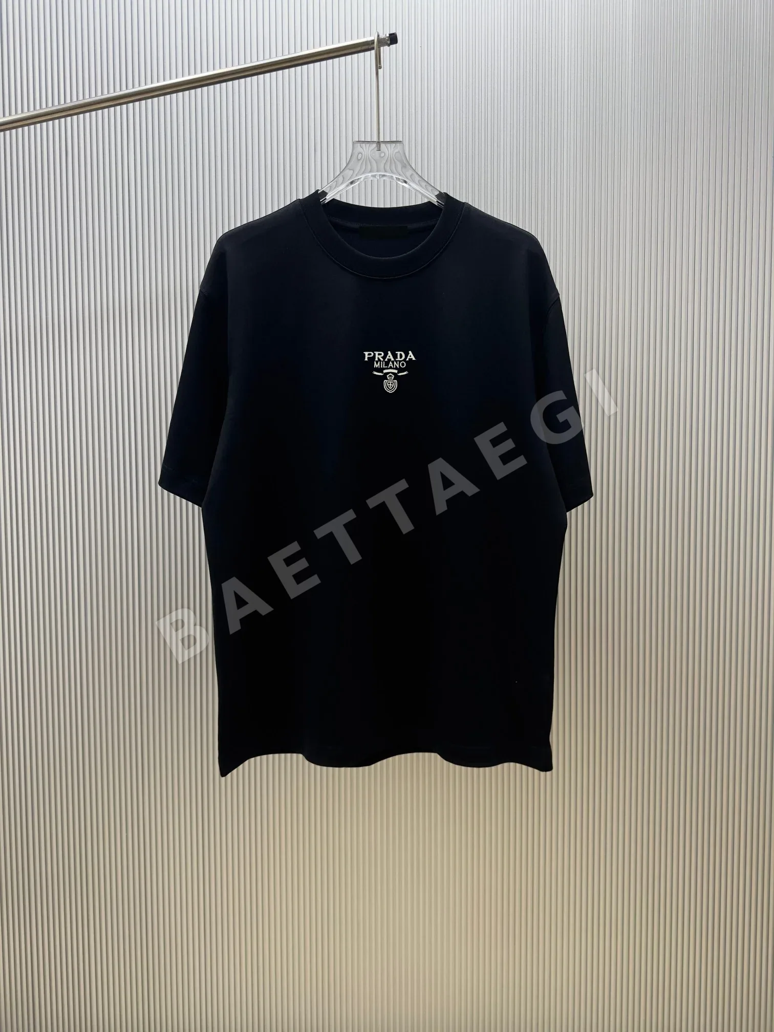프라다 더블 얀 코튼 반팔 티셔츠 88811