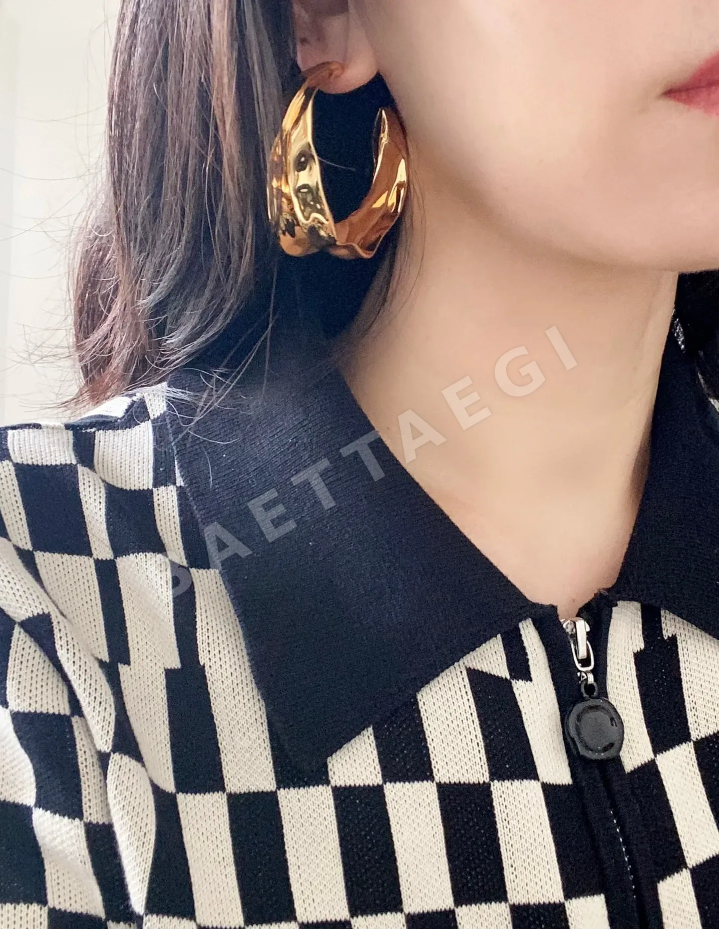 생로랑 불규칙 디자인 귀걸이 상세 이미지 9