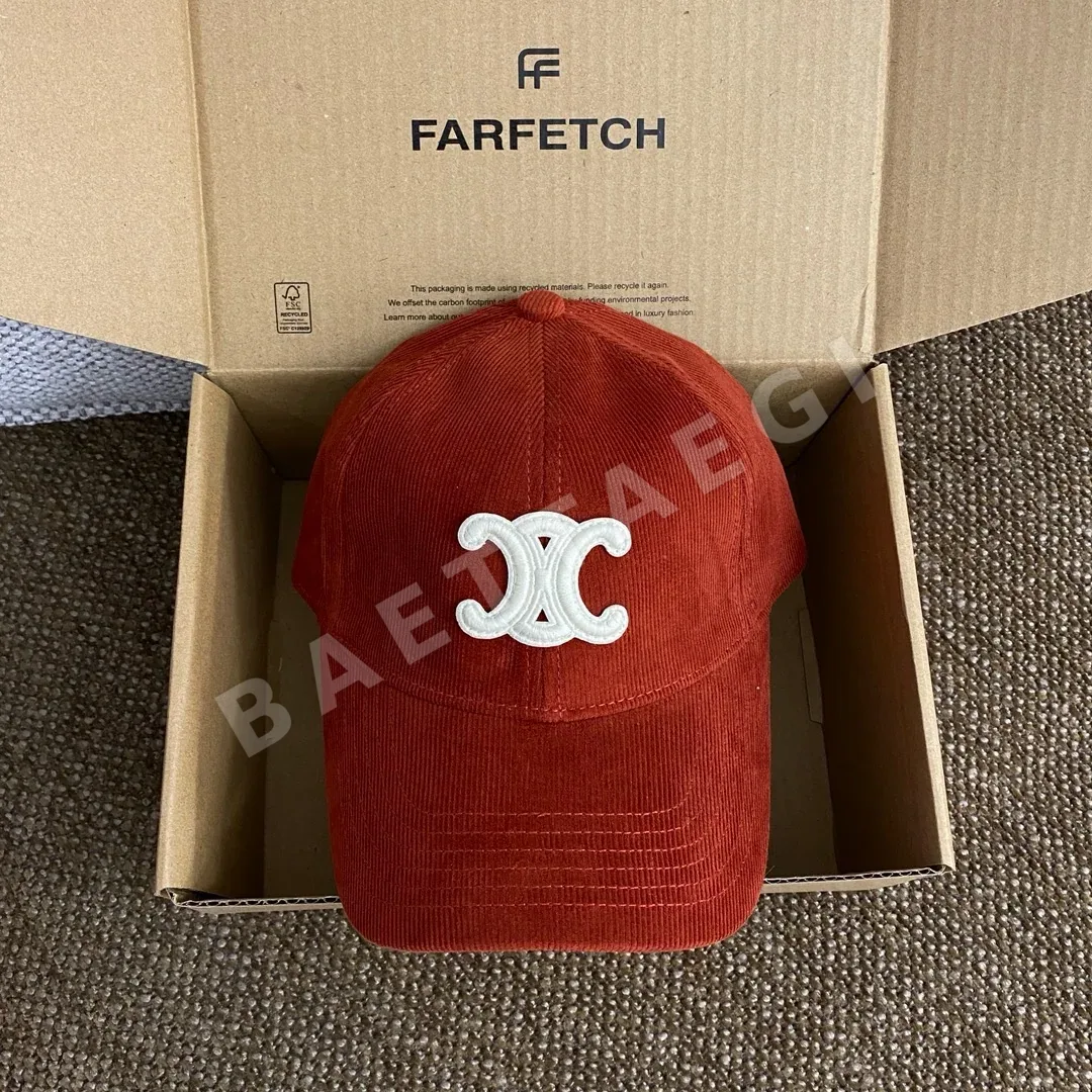 셀린느 코듀로이 베이스볼 캡 83654