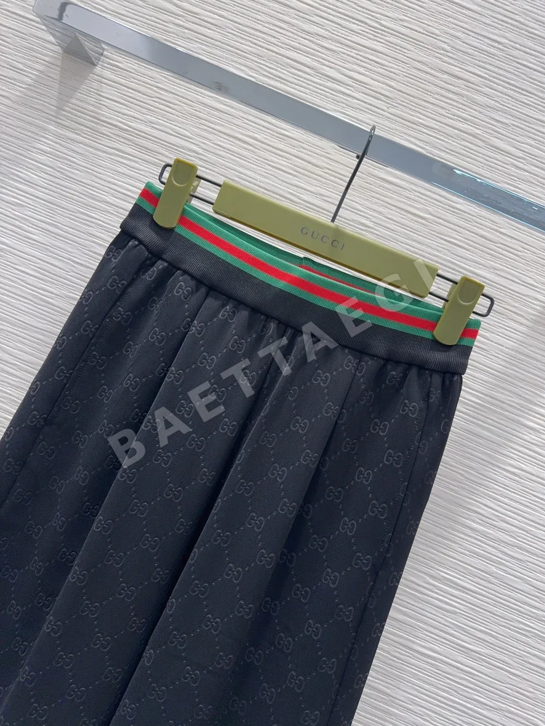 구찌 여성 린넨 롱팬츠 상세 이미지 2