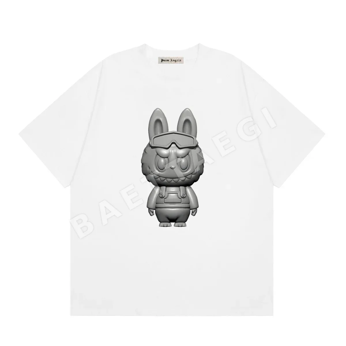 팜엔젤스 3D 로고 남성 반팔 티셔츠 상세 이미지 4