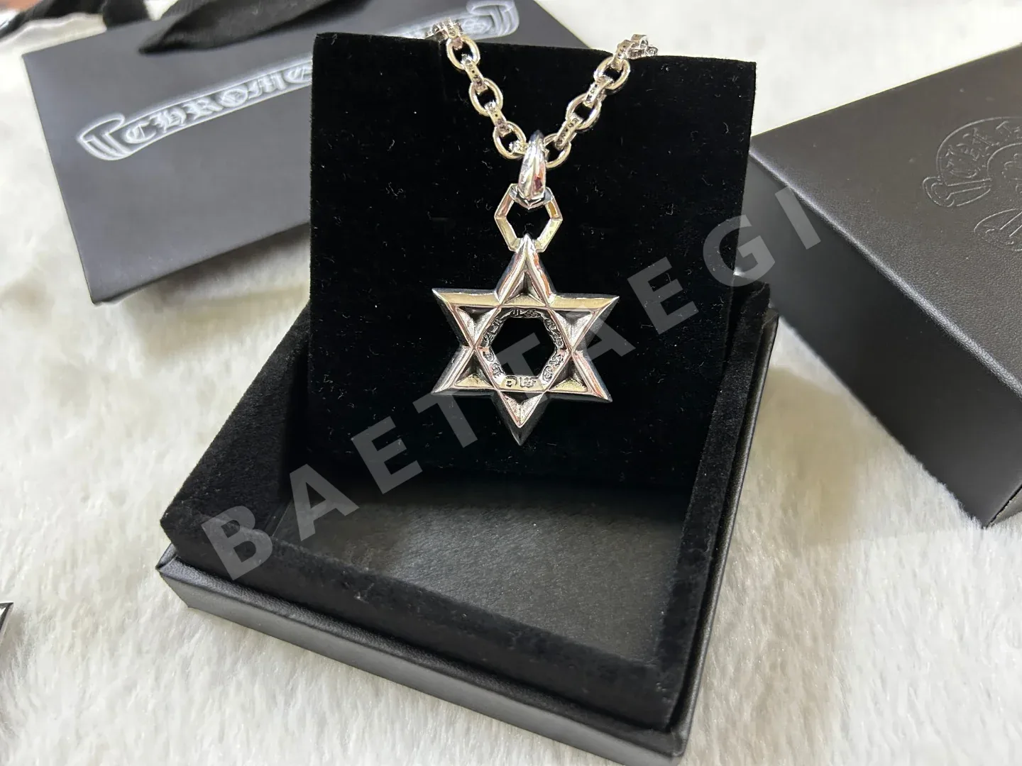 크롬하츠 육각별 목걸이 상세 이미지 4