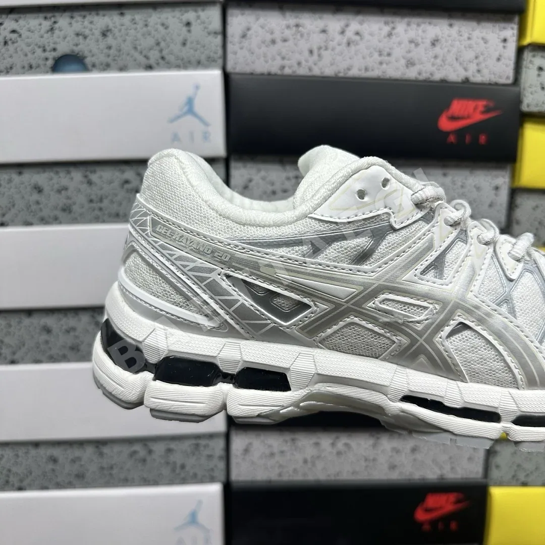 아식스 [KO] 젤 카야노 20 1203A388-100 200438 Asics Gel-Kayano 20 White Pure Silver 상세 이미지 6