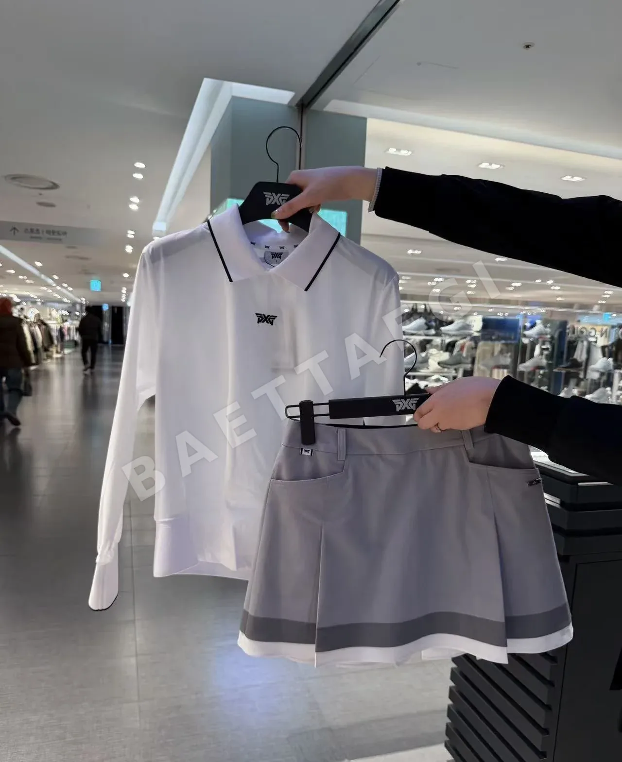 PXG 여성 카라 긴팔 원피스 상세 이미지 7