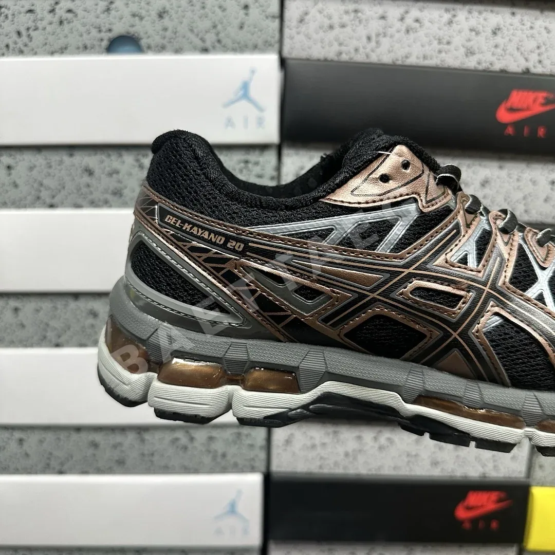 아식스 [KO] 젤 카야노 20 1203A388-002 200447 Asics Gel-Kayano 20 Black Reddish Brown 상세 이미지 8