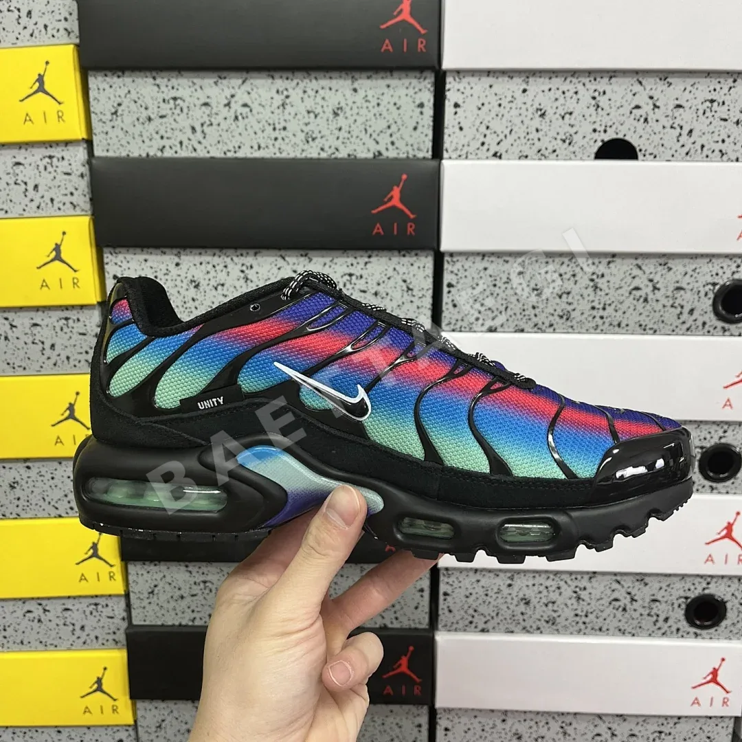 나이키 [DF] 에어 맥스 플러스 DZ4509-001 201078 Nike Air Max Plus Black Blue Red 상세 이미지 2