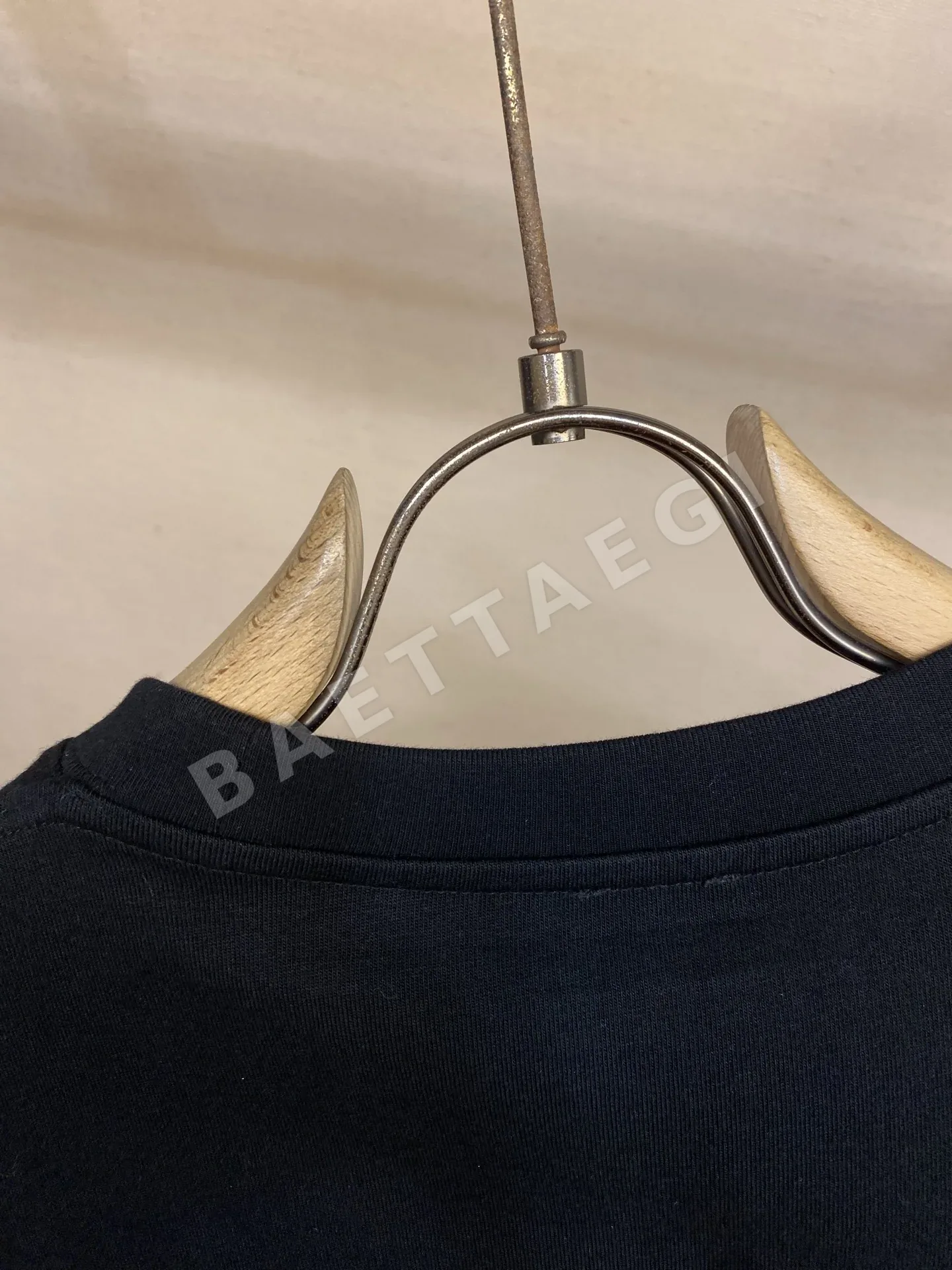 로에베 컬러 블록 코튼 반팔 티셔츠 상세 이미지 9