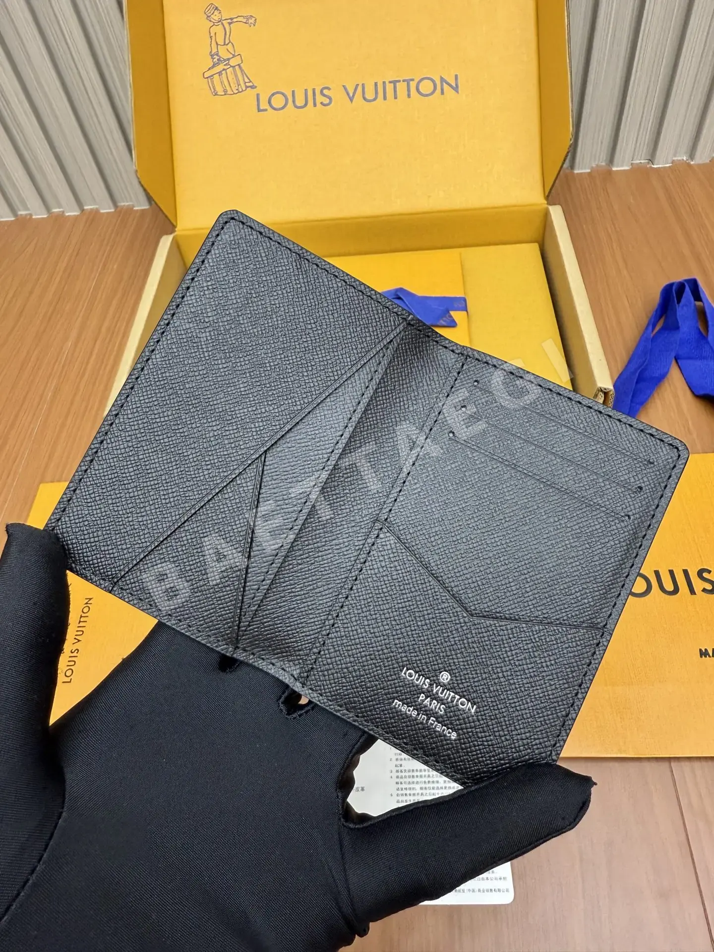 루이비통 올 스틸 지갑 상세 이미지 5