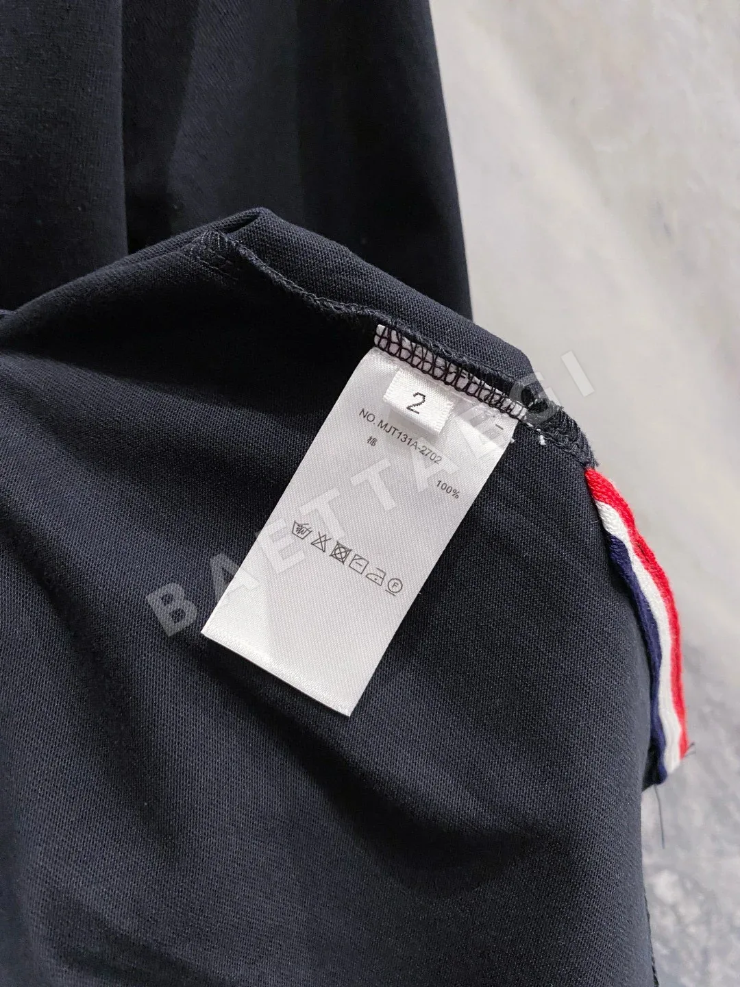 톰브라운 남성 닻 자수 반팔 티셔츠 상세 이미지 8