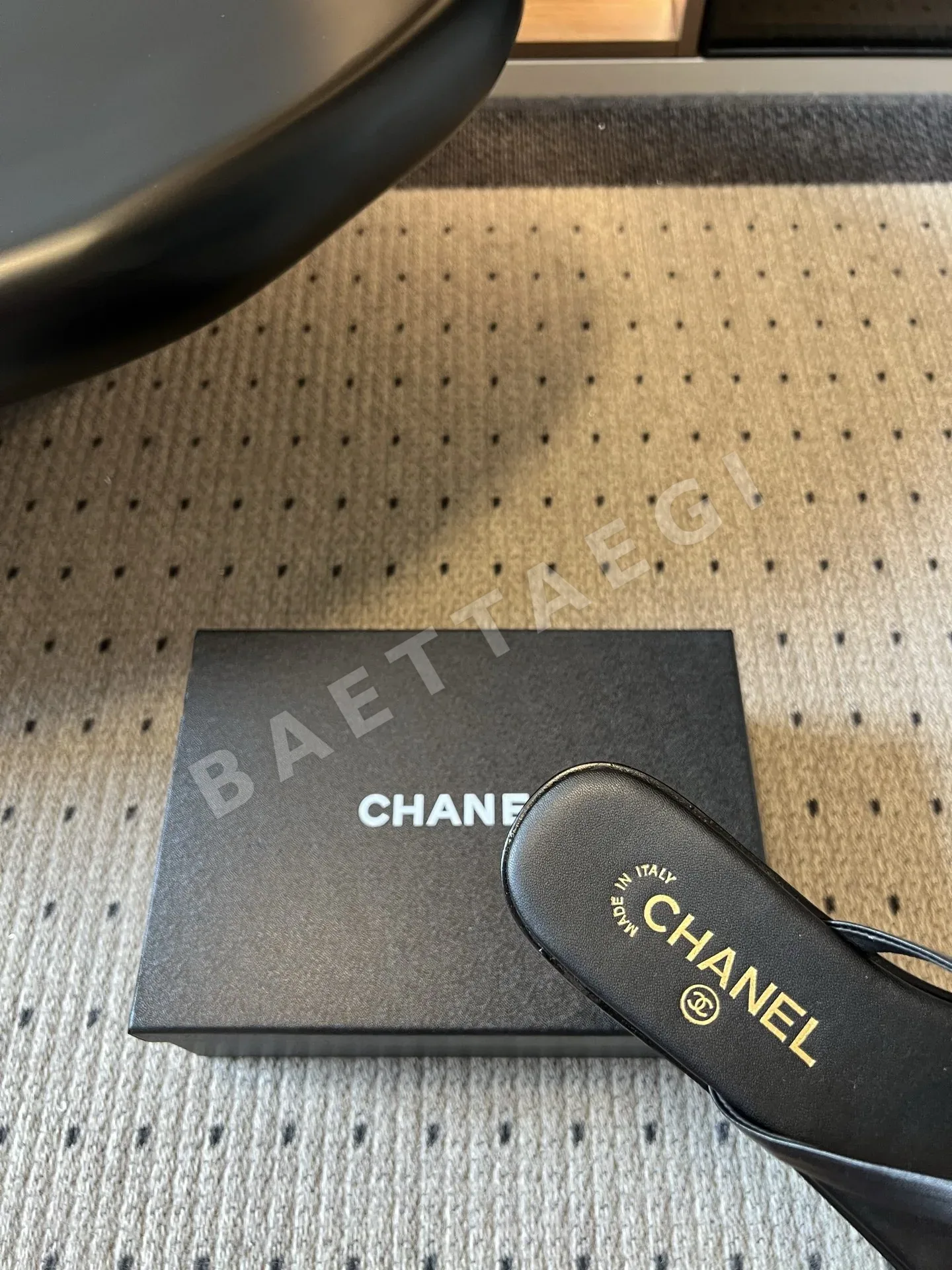 샤넬 26ss 서머 뉴 스퀘어토 플립플랍 143695 Chanel 상세 이미지 7