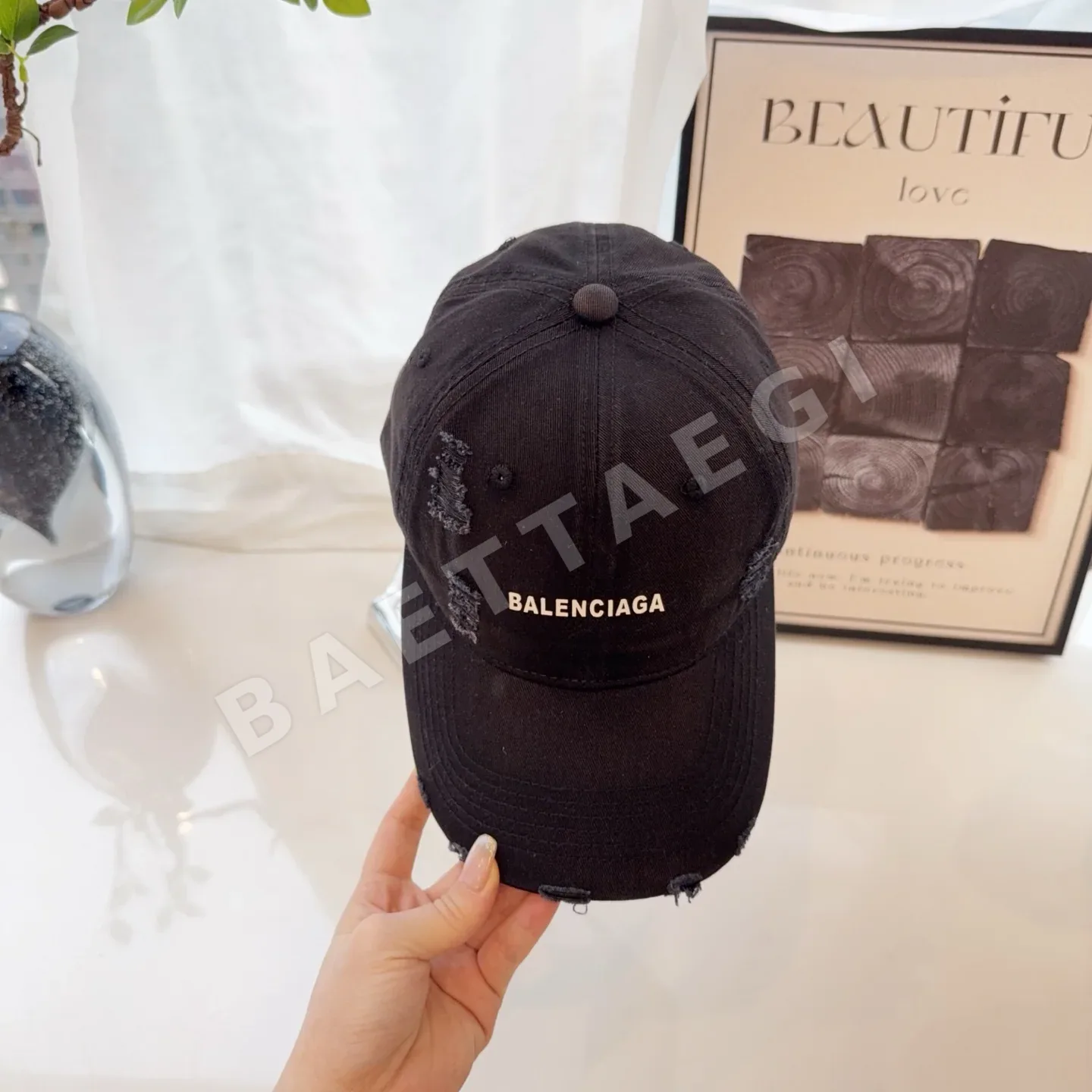 발렌시아가 모자 81705 Balenciaga Cap 상세 이미지 2