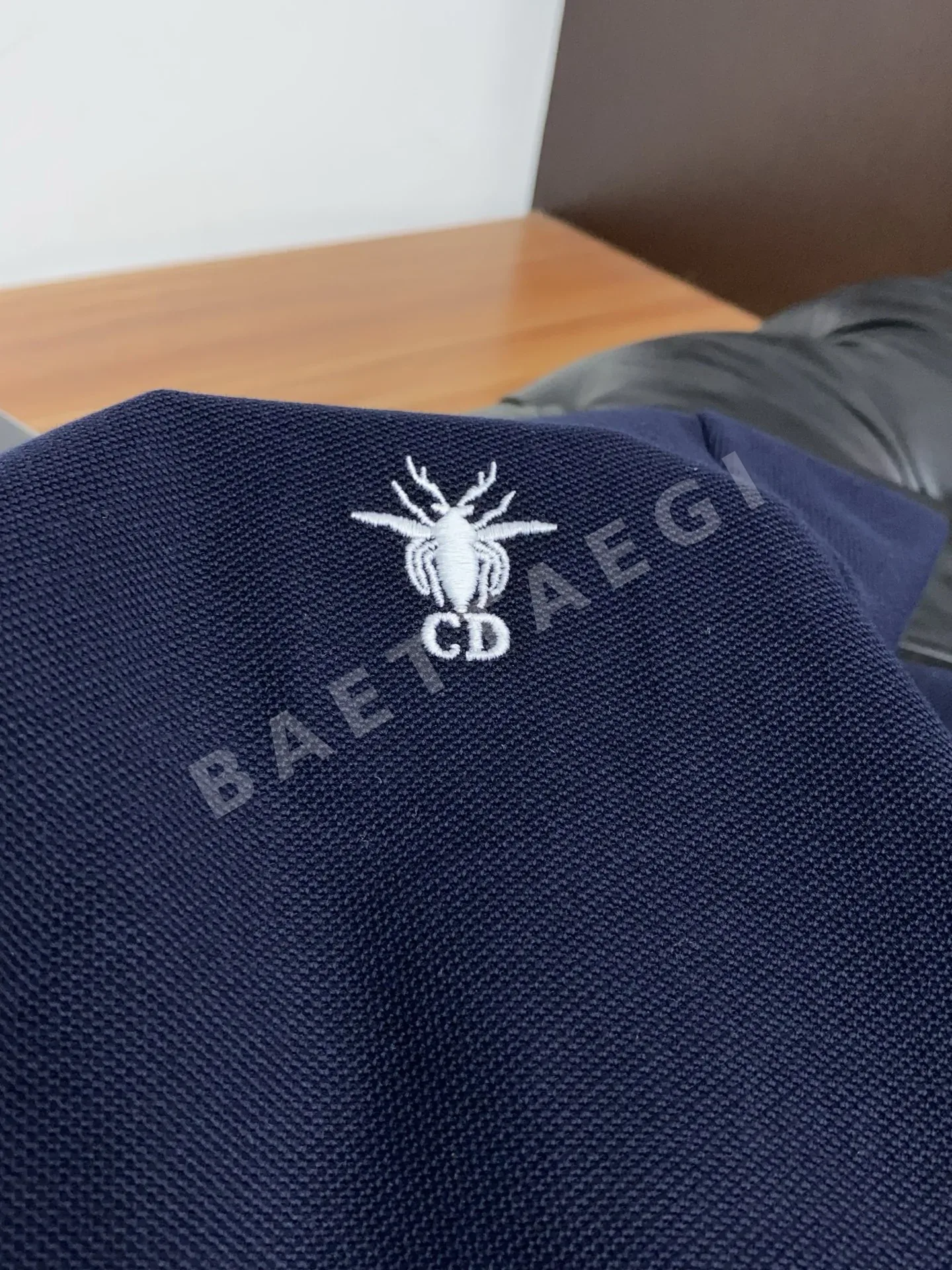 디올 남성 코튼 반팔 폴로셔츠 상세 이미지 8