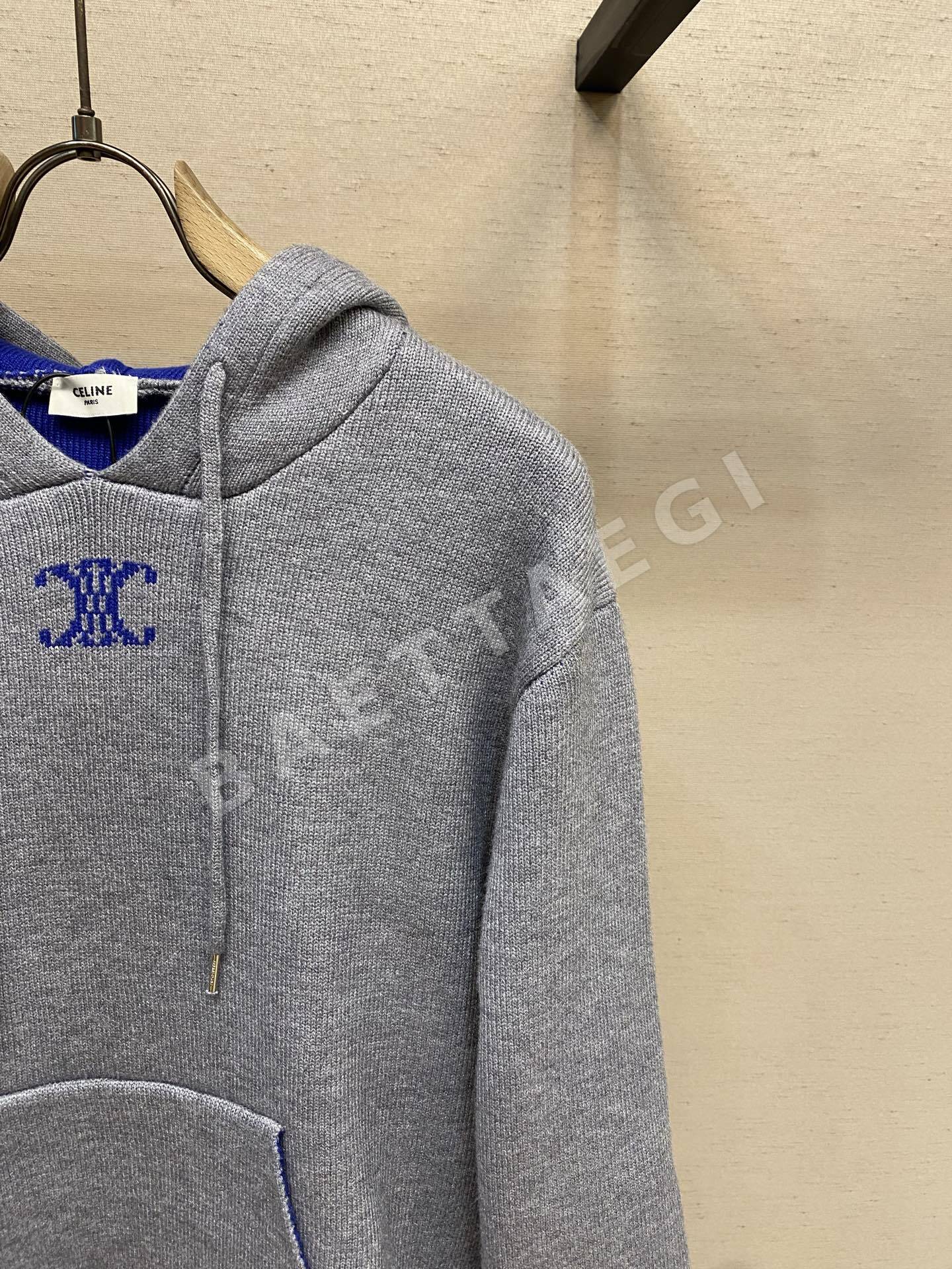 셀린느 남성 후드 61131 Celine Hoodie 상세 이미지 4
