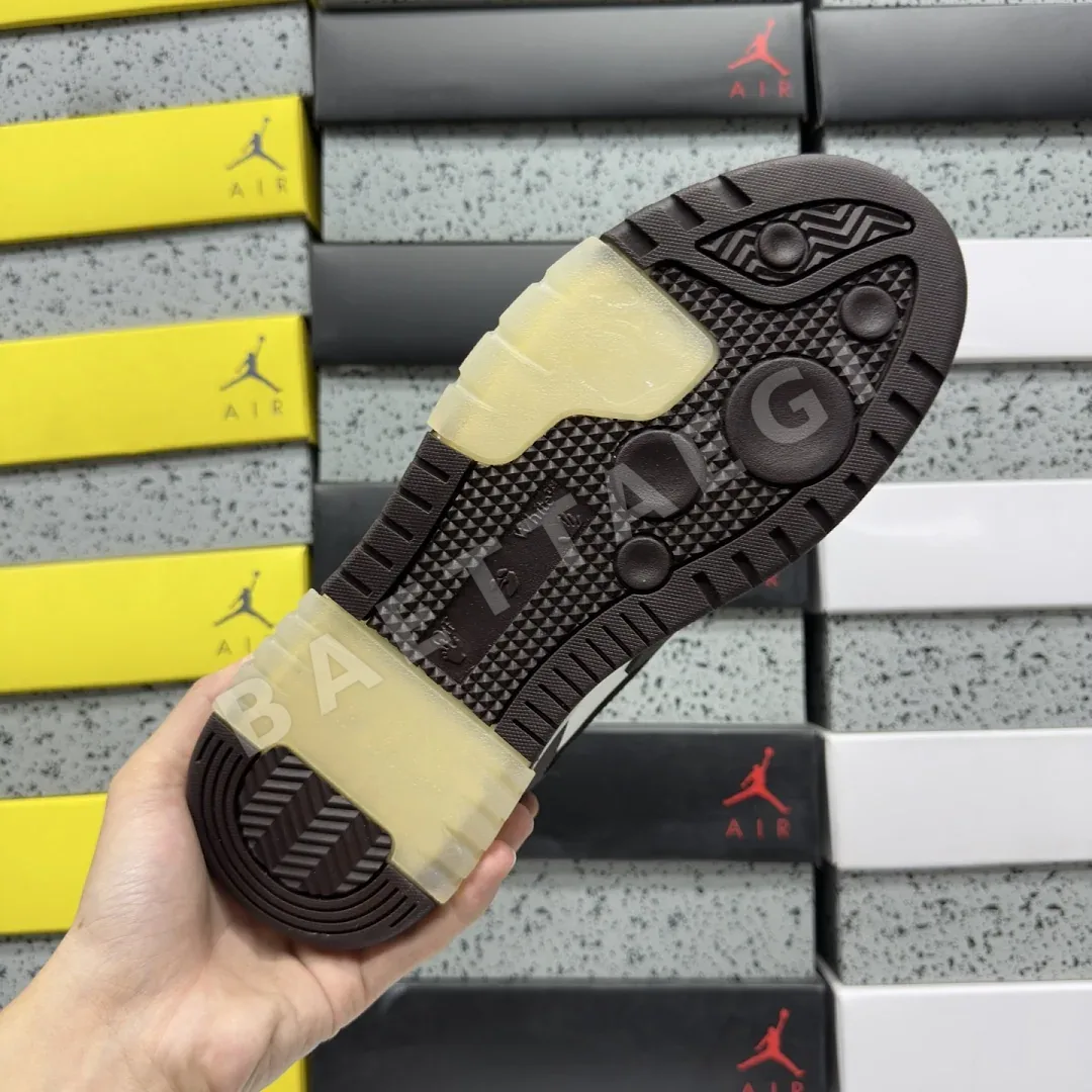 오프화이트 아웃 오브 오피스 OOO 로우 탑스 202497 Off White Out Of Office OOO Low Tops Chocolate 상세 이미지 4