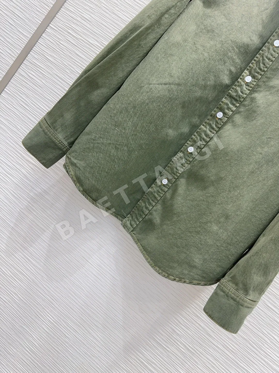 디올 빈티지 워싱 여성 셔츠 상세 이미지 4