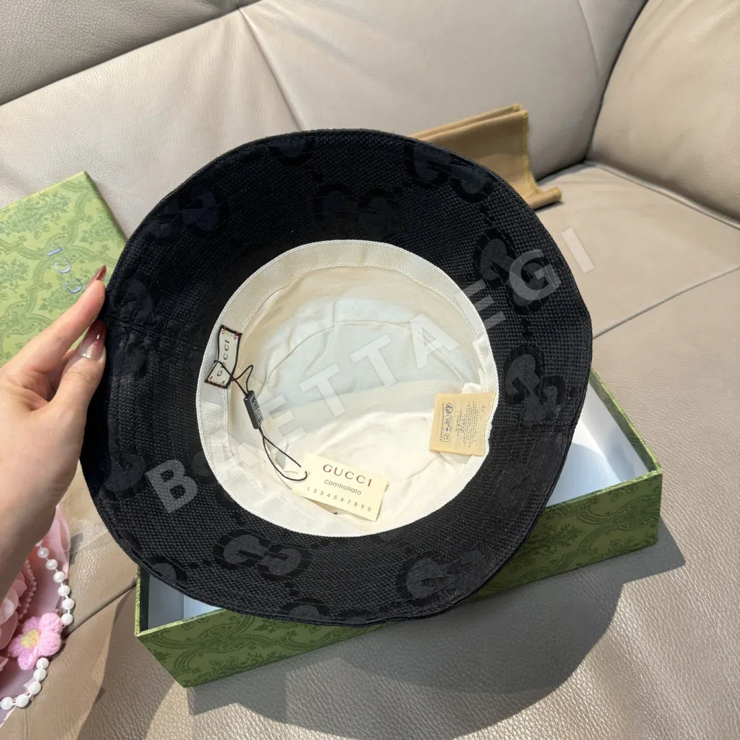 구찌 더블 G 로고 버켓 햇 상세 이미지 7